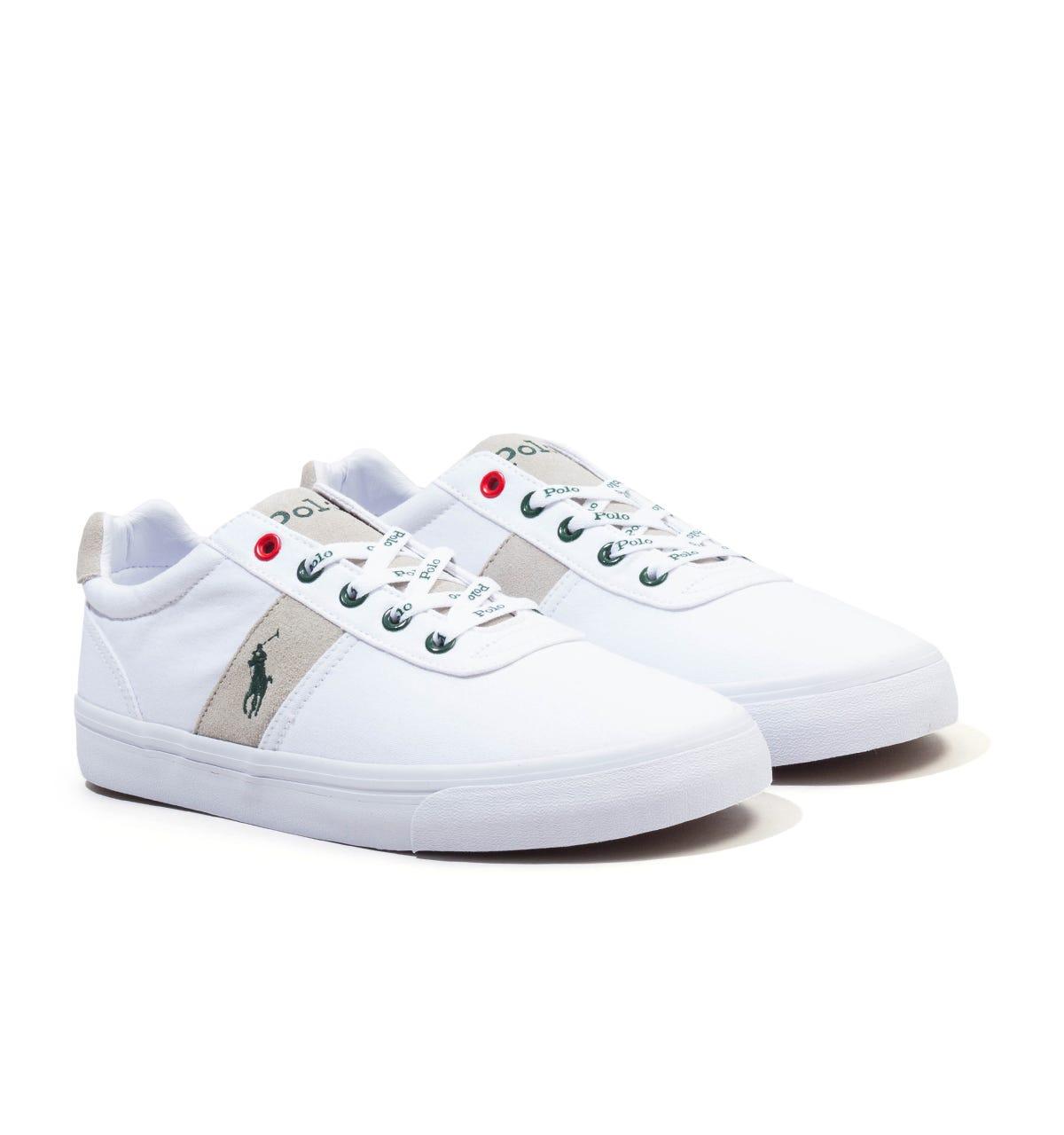 polo ralph lauren hanford canvas trainers