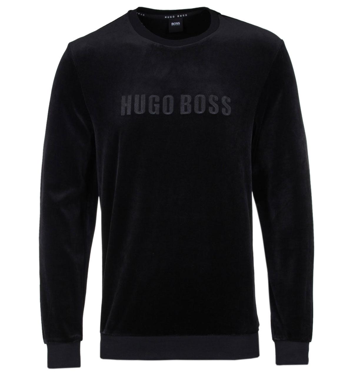 boss velour sweatshirt