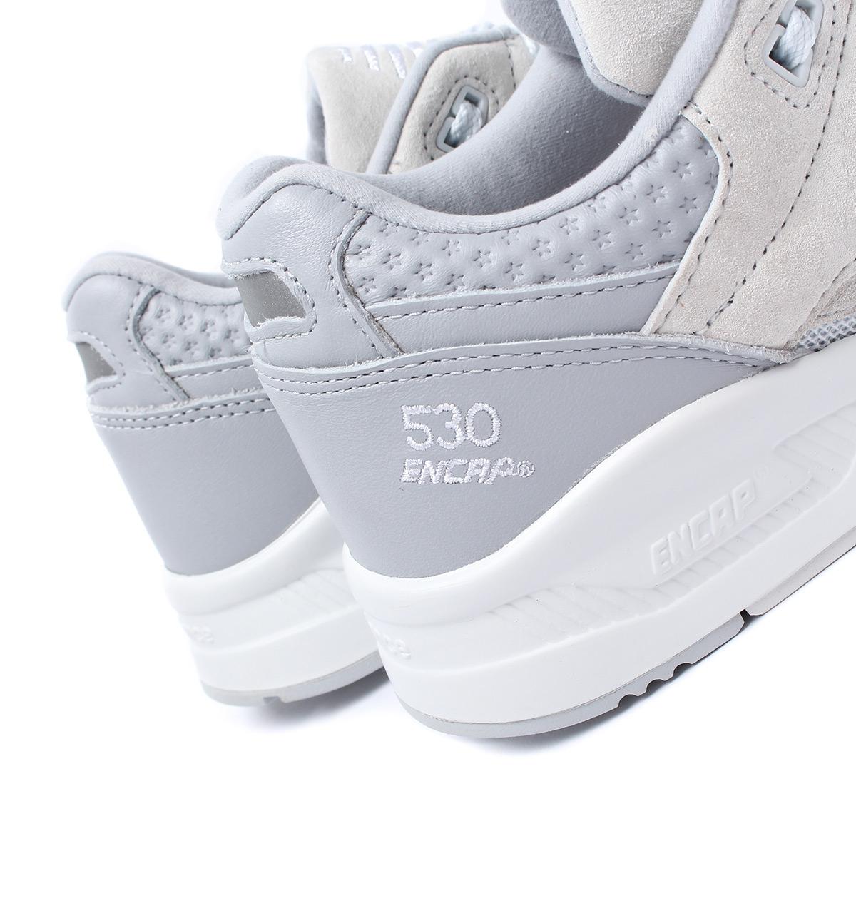 New Balance 530 Cream Suede Trainers Lyst