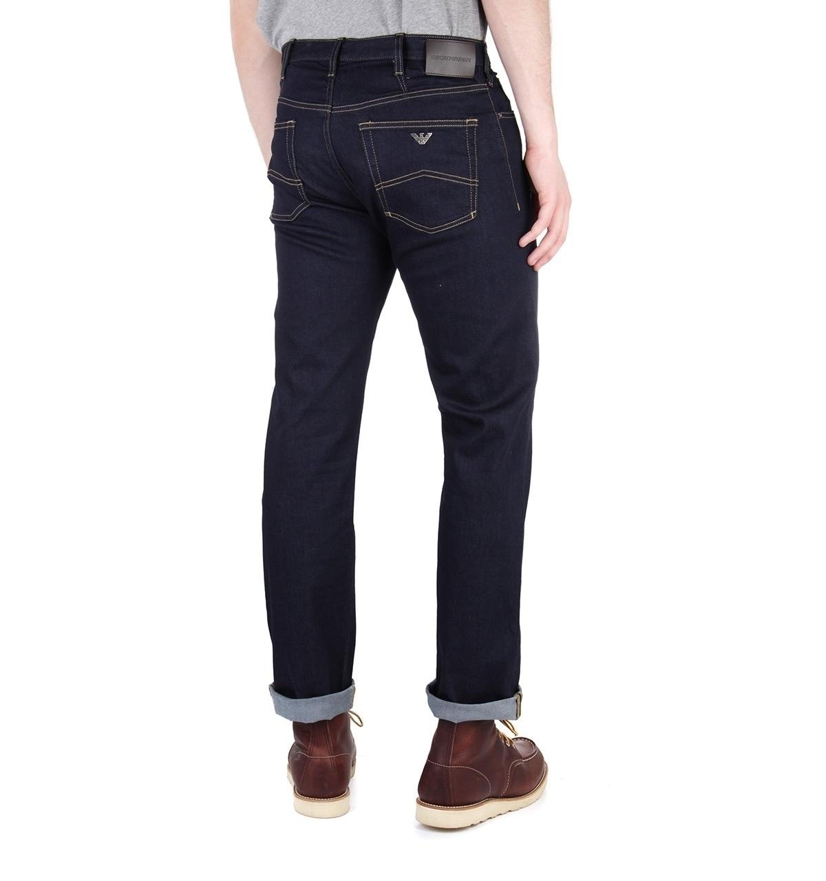 armani indigo jeans