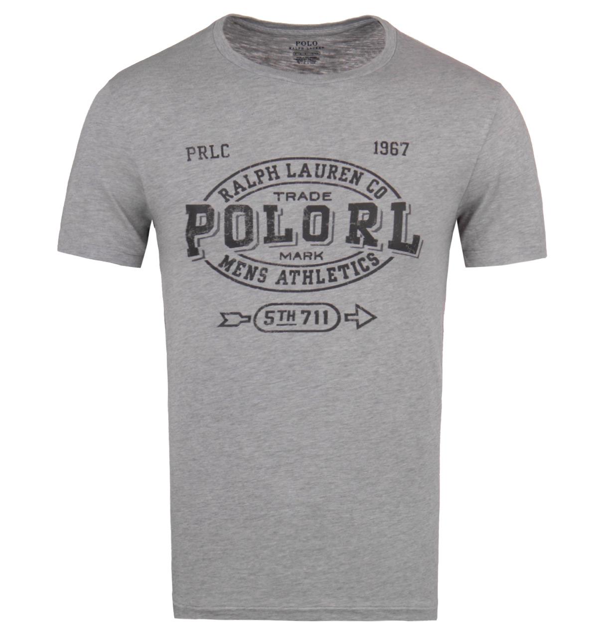 Download Polo Ralph Lauren Cotton Spring Heather Printed Crew Neck ...