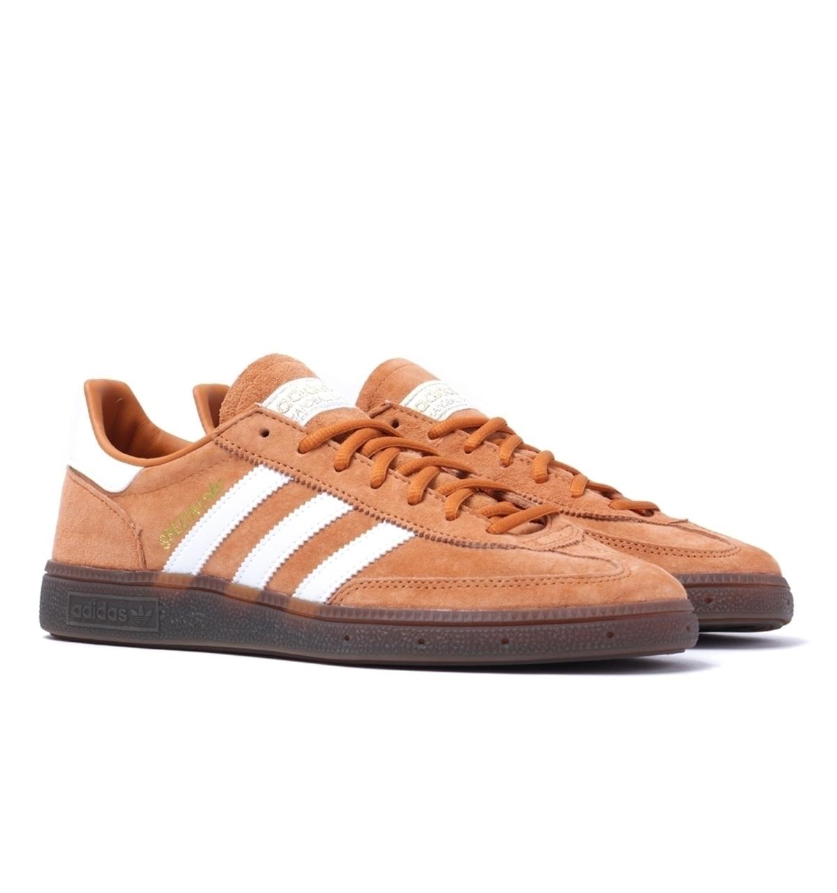 adidas Originals Handball Spezial Rust Orange Trainers in Brown for Men |  Lyst