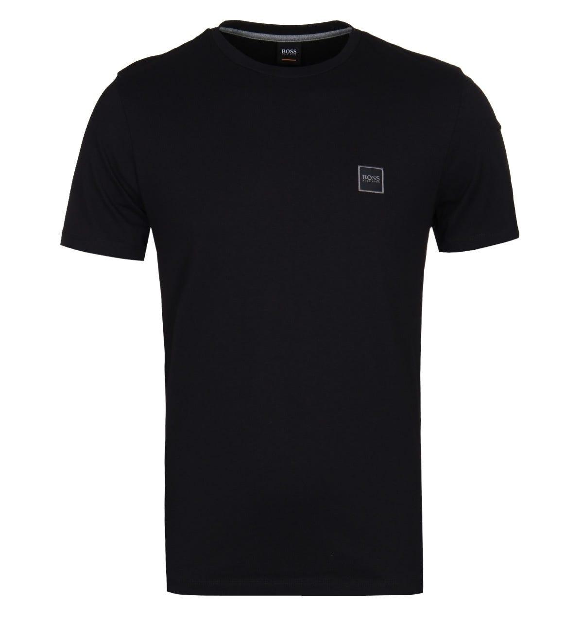 BOSS by Hugo Boss Cotton Tales Black T-shirt for Men - Lyst