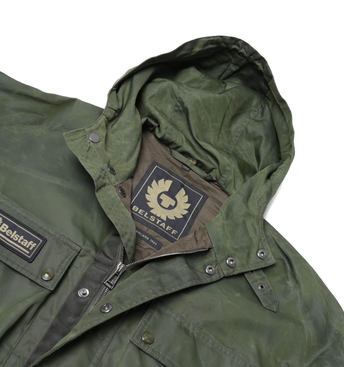 Belstaff Synthetic Duel Rifle Green Parka Jacket for Men | Lyst