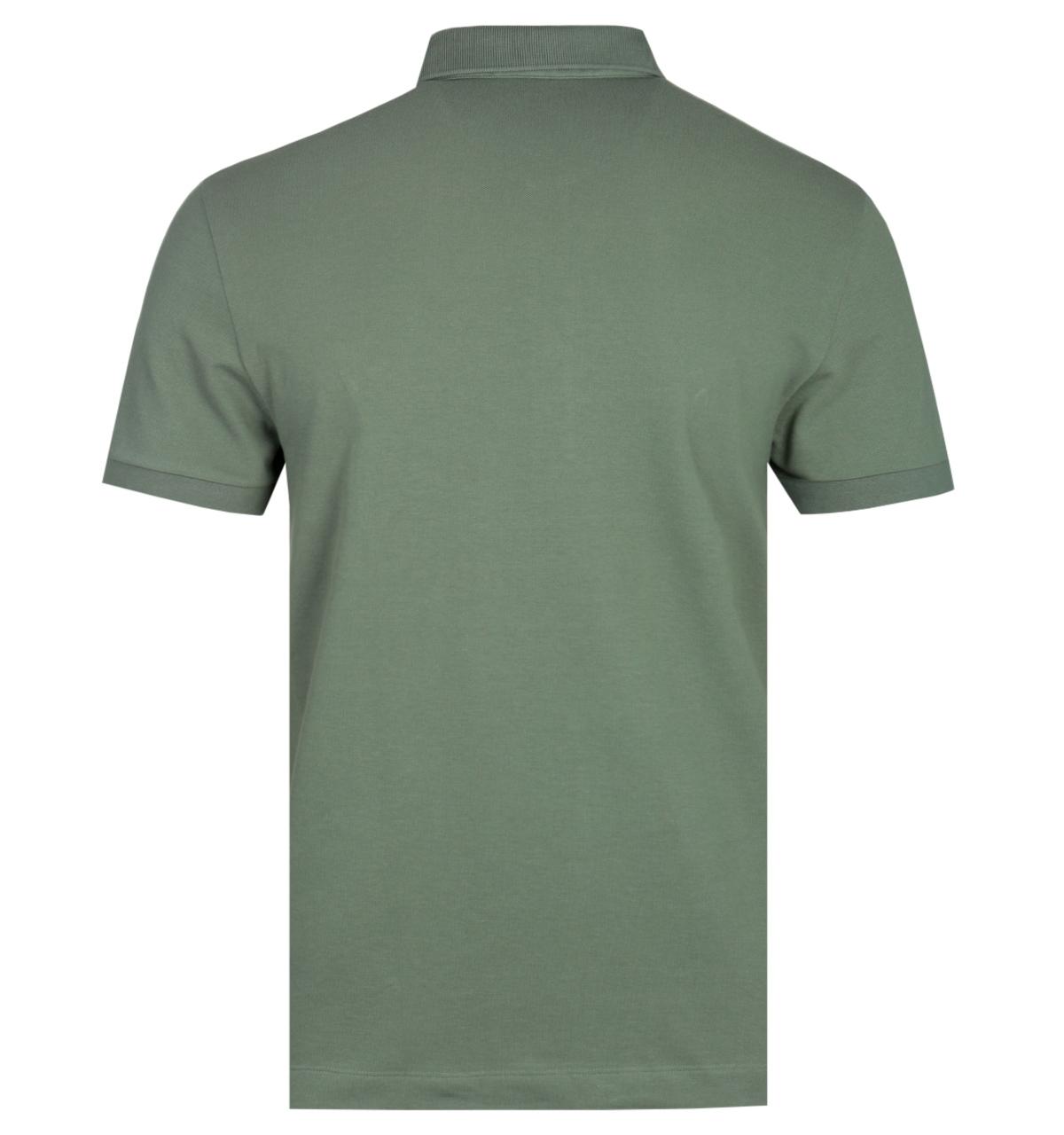 Lacoste Cotton Khaki Green Paris Edition Short Sleeve Polo Shirt for ...