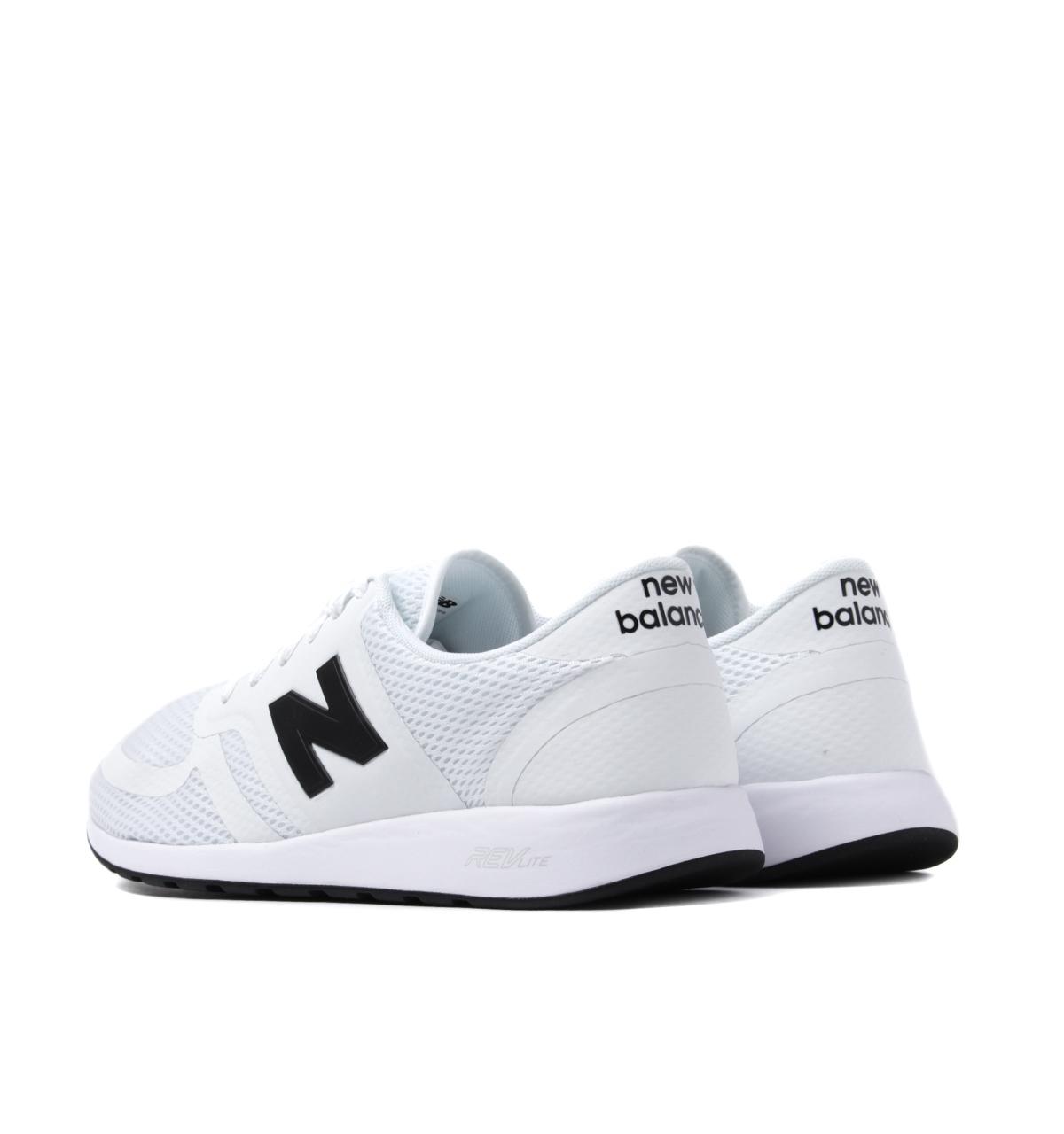 new balance black & white mesh 420