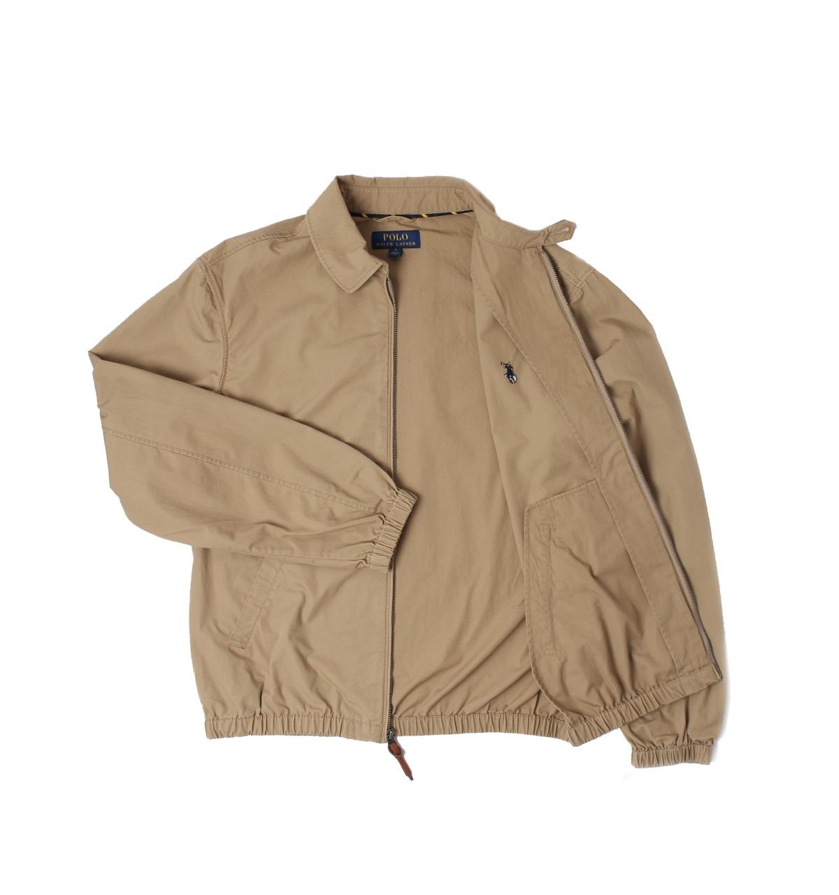 Polo Ralph Lauren Cotton Bayport Luxury Beige Harrington Jacket in Natural  for Men - Lyst