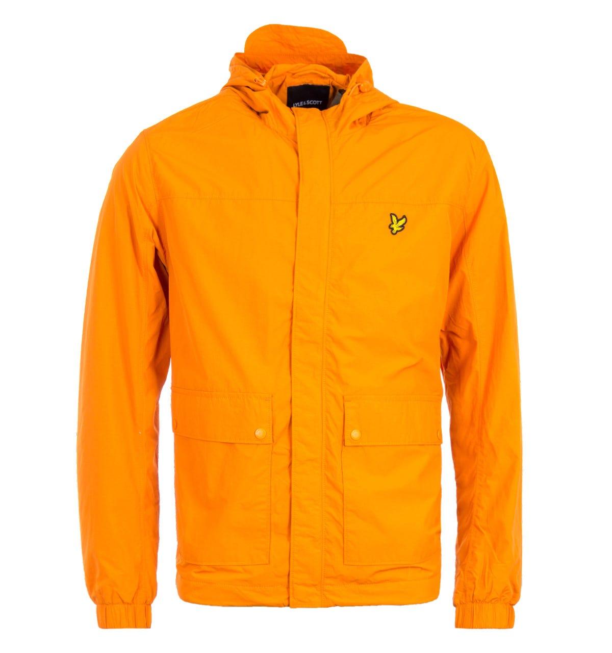 orange lyle and scott jacket