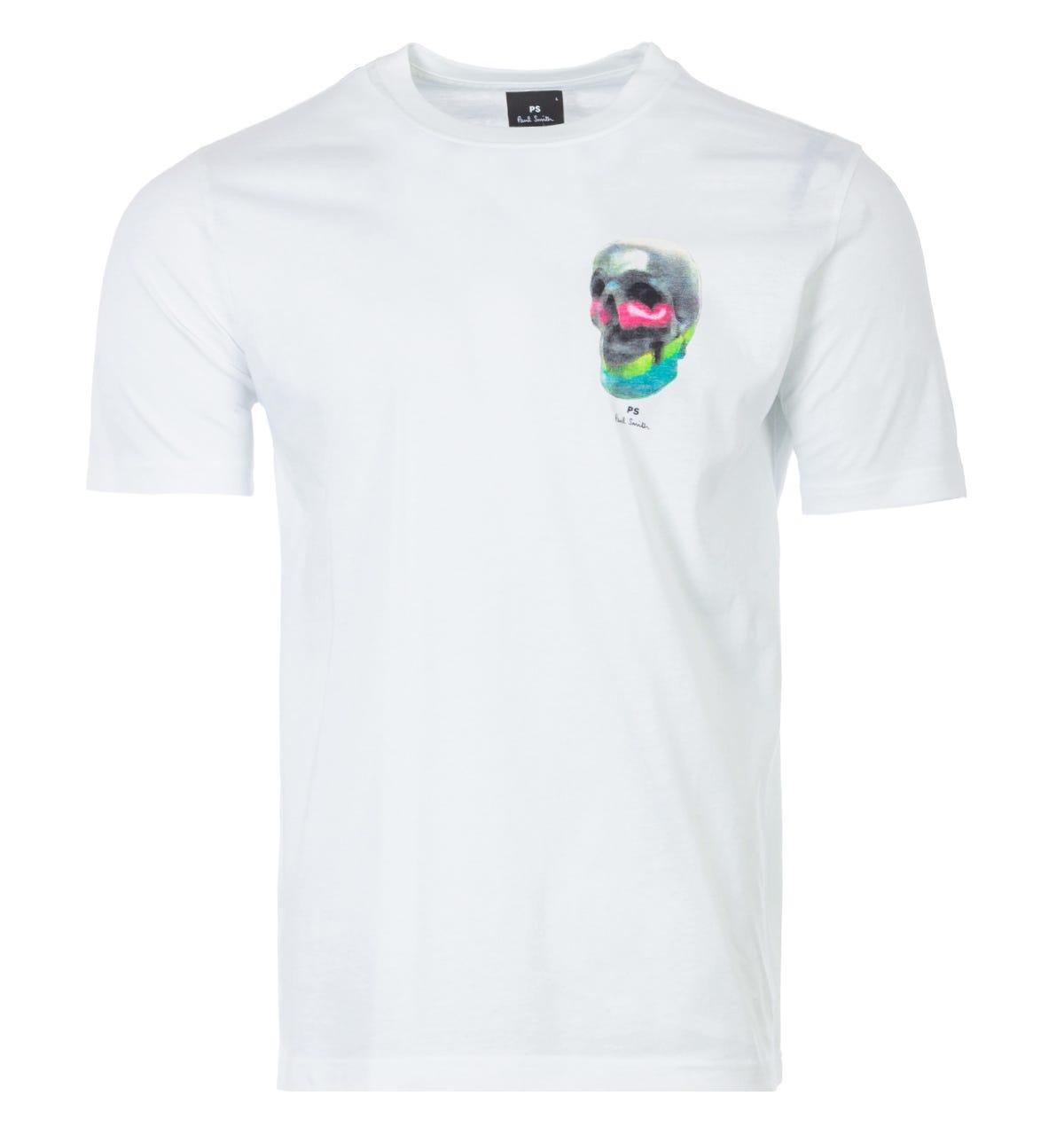PS by Paul Smith Skull Organic Cotton T 