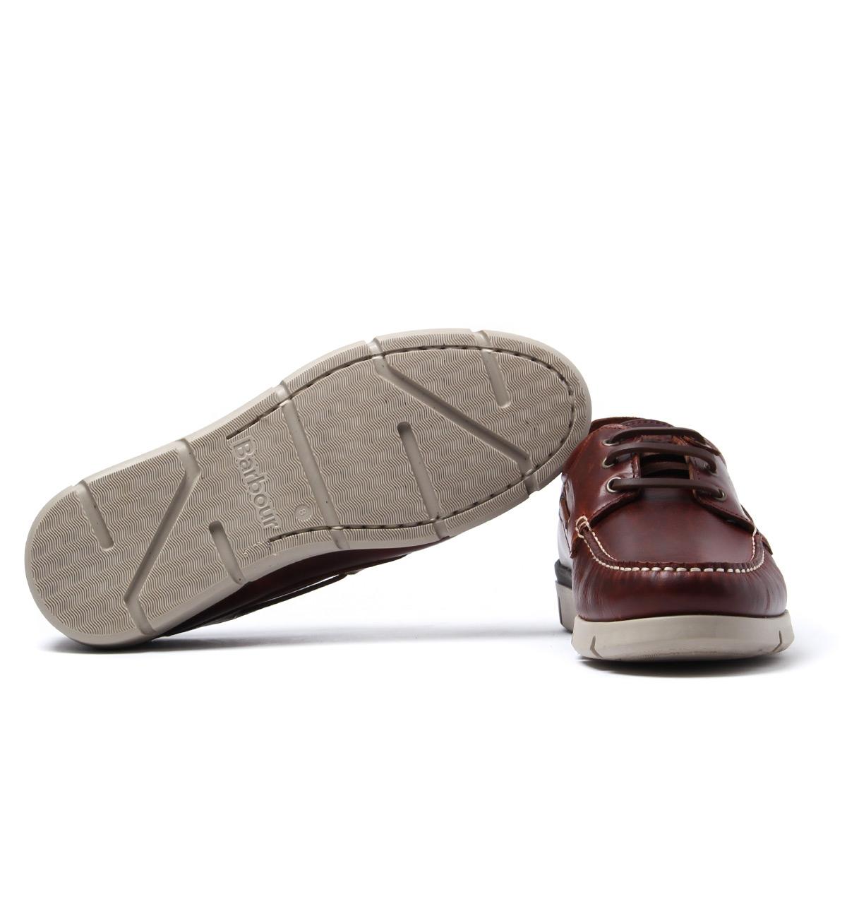 brown leather deck shoes mens