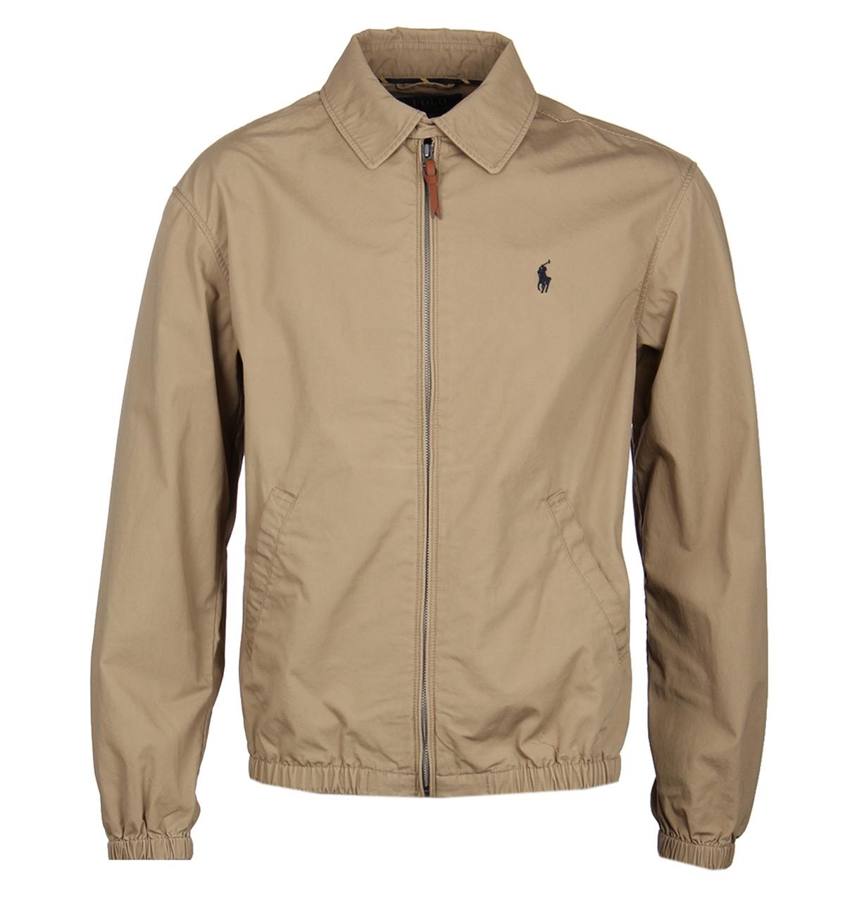 Polo Ralph Lauren Cotton Bayport Luxury Beige Harrington Jacket in ...