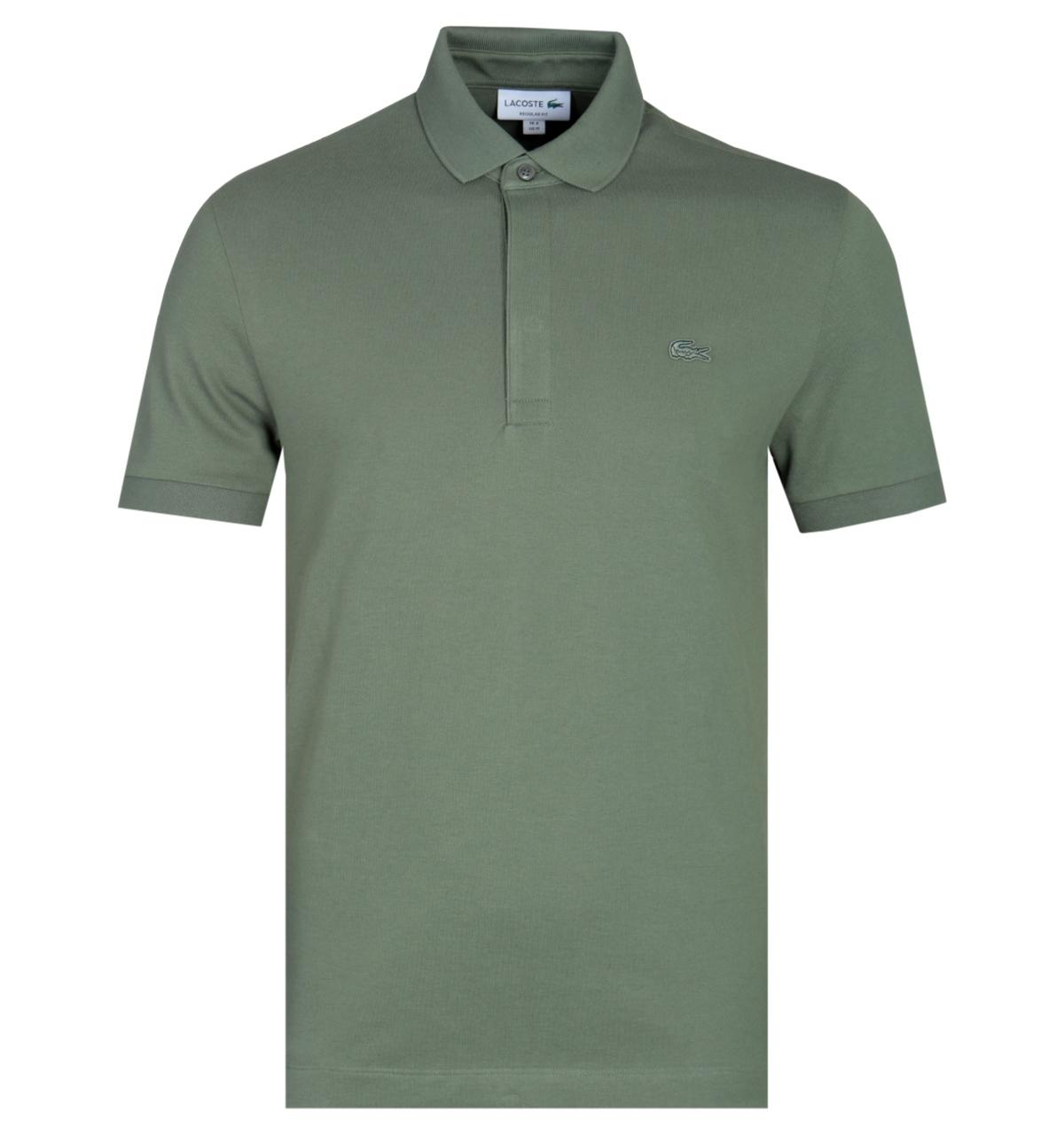 lacoste polo shirt khaki