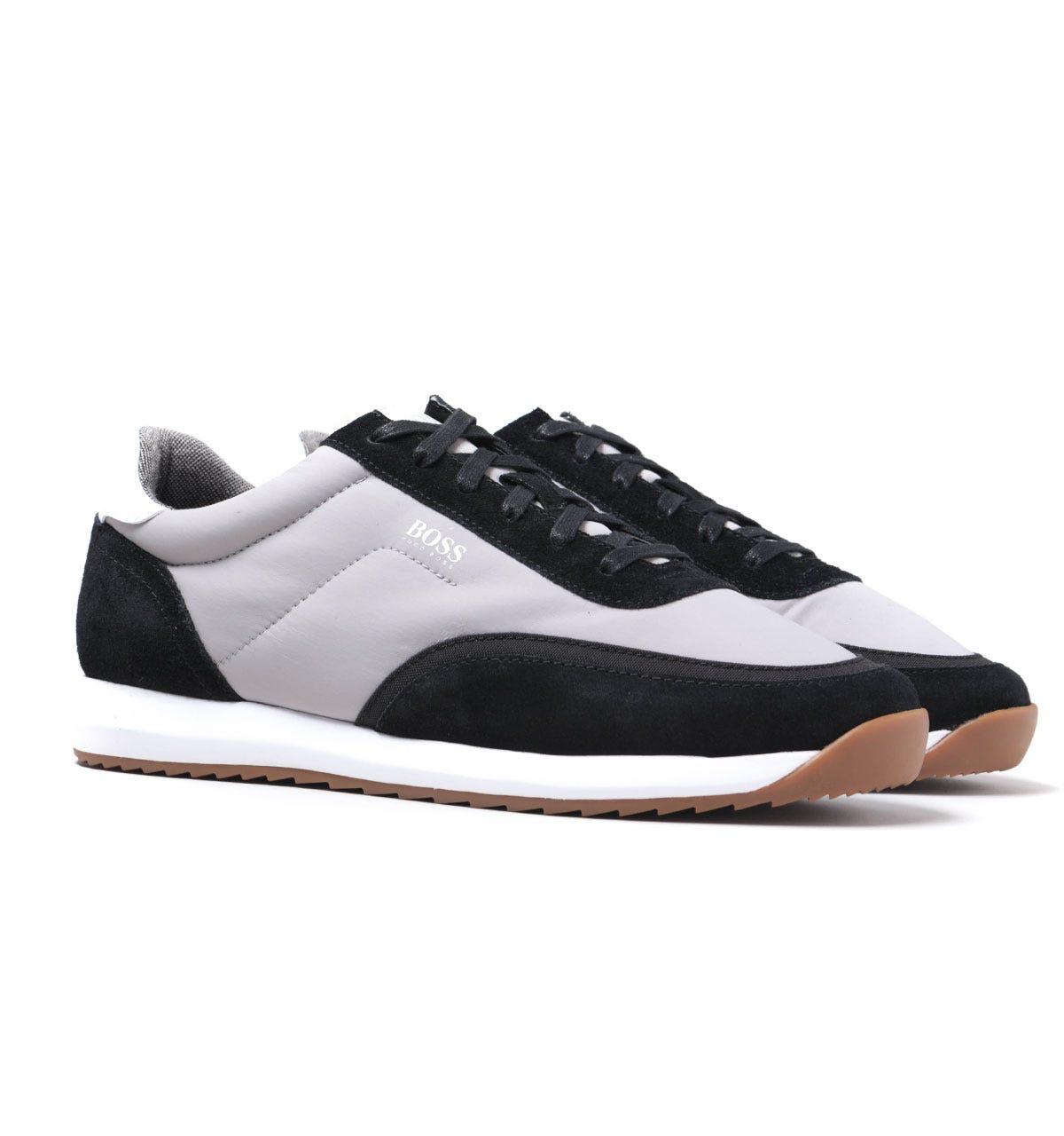 boss sonic runner trainers black