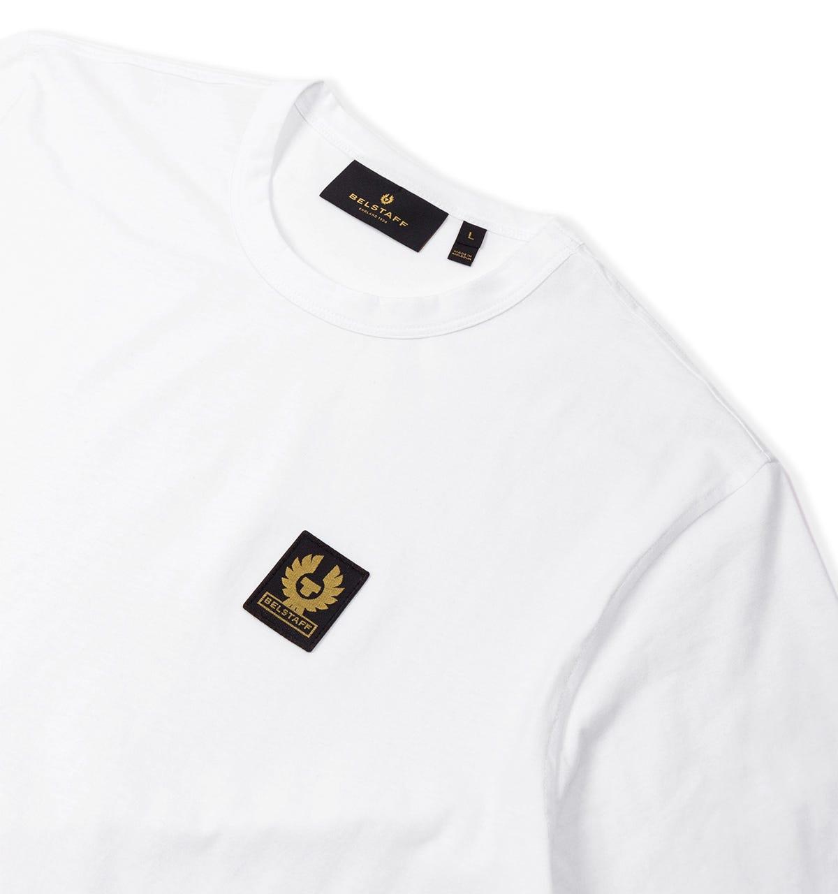 belstaff patch logo t shirt
