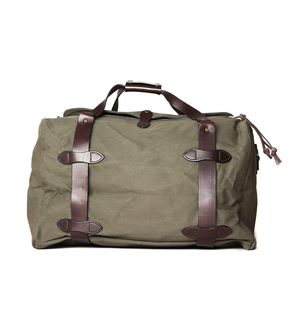 Filson Leather Medium Otter Green Duffel Bag for Men Lyst