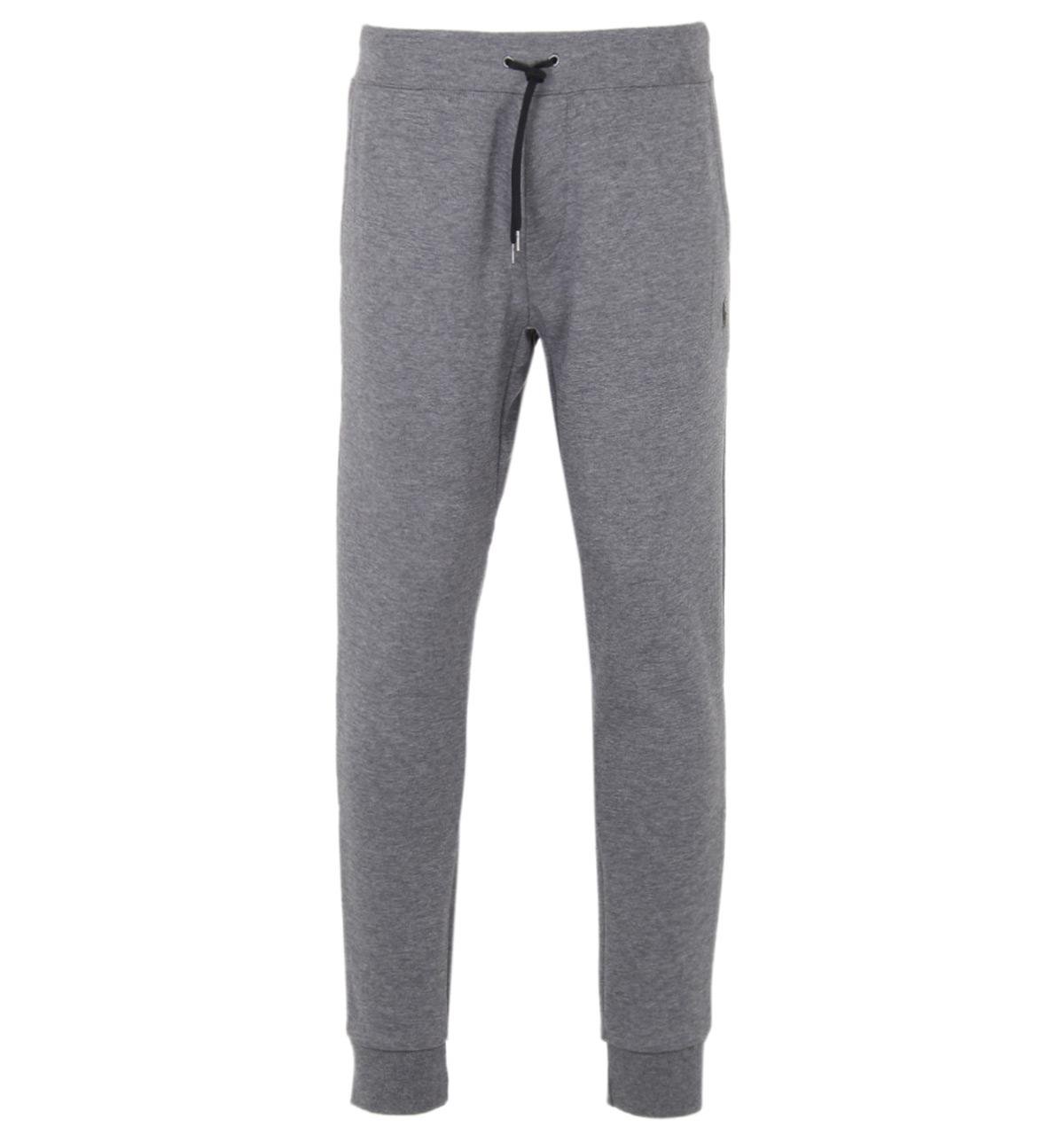 Polo Ralph Lauren Cotton Foster Grey Heather Slim Fit Joggers in Grey ...