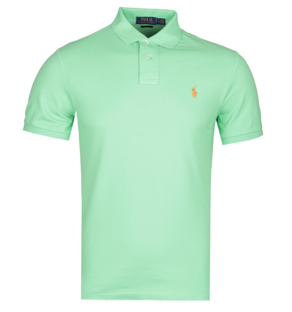 Buy > neon green ralph lauren polo shirt > in stock