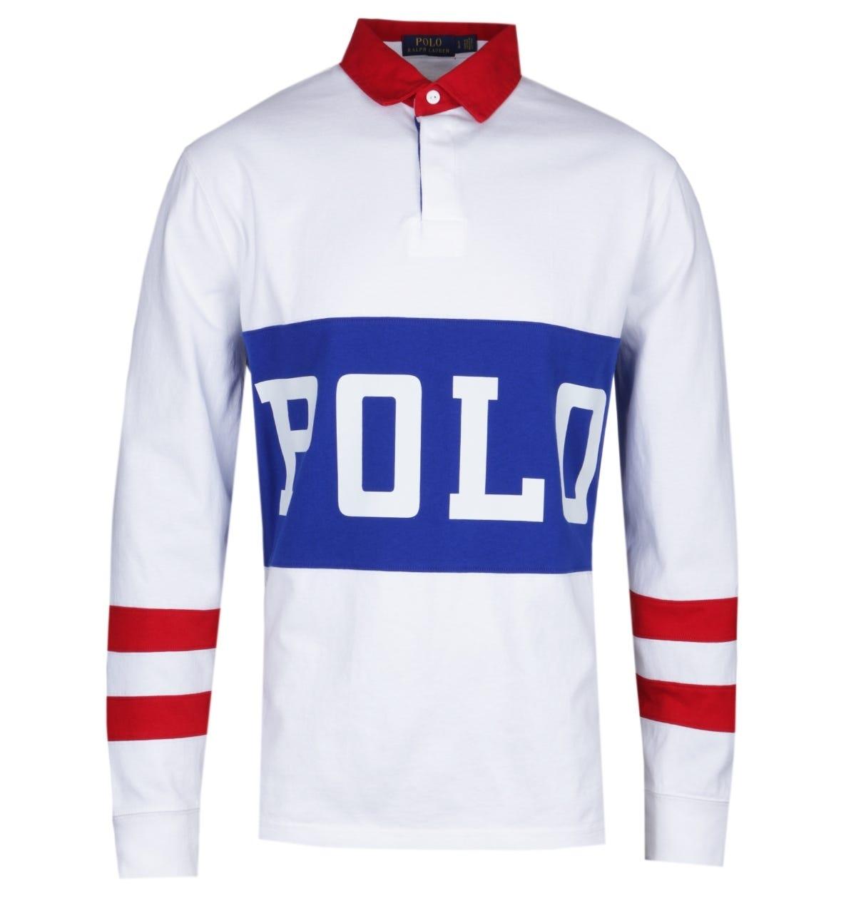 plain white rugby shirt