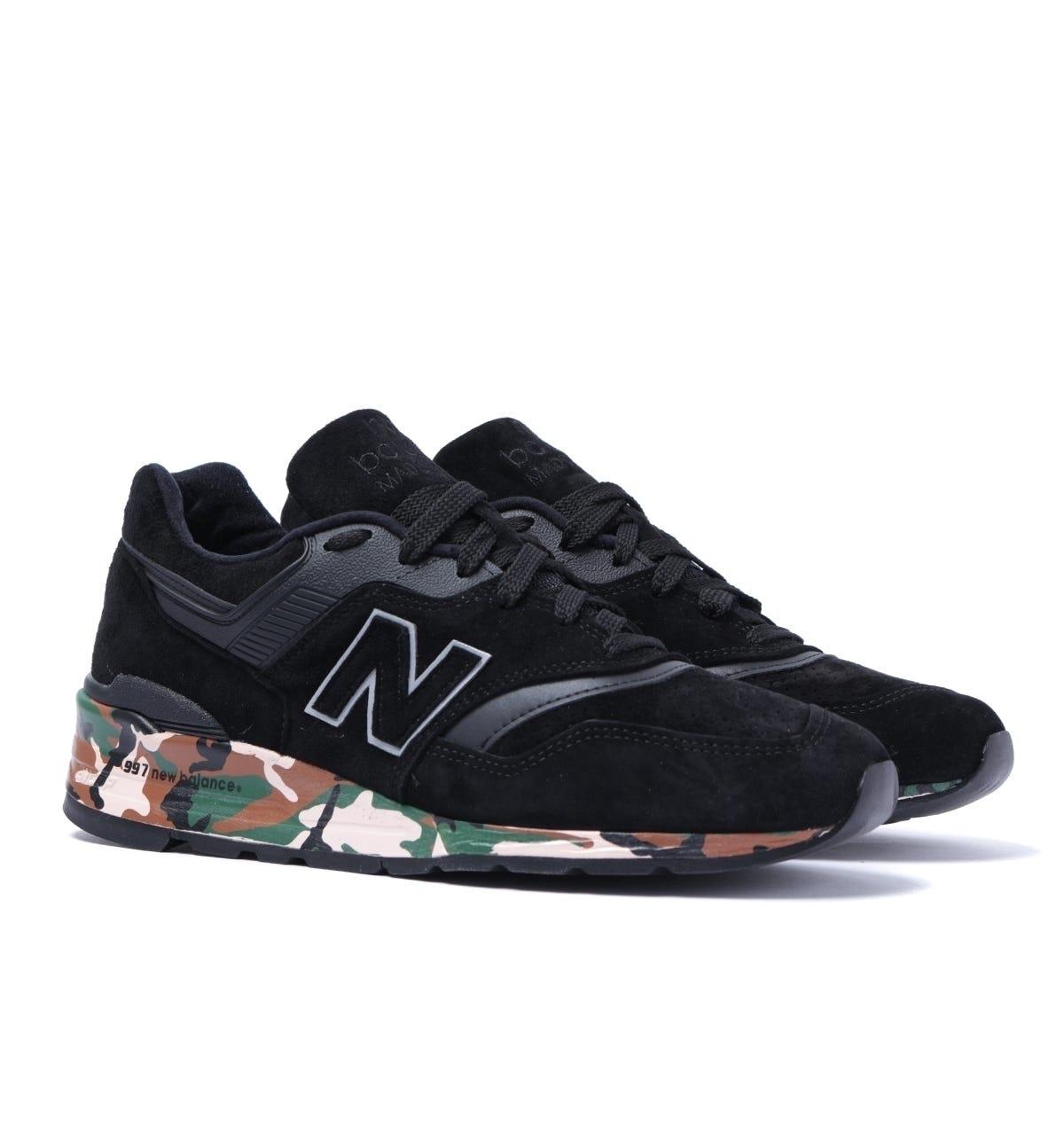 new balance 997 made in usa black
