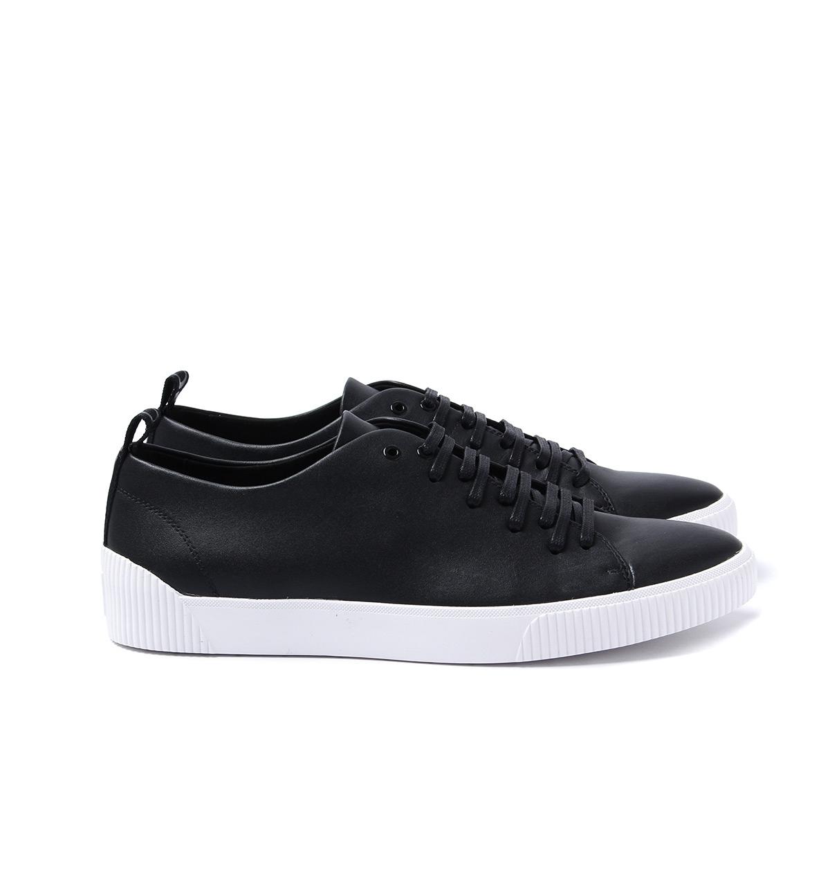 hugo boss zero leather trainers