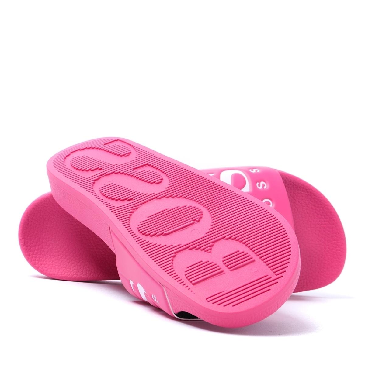 hugo boss sliders pink