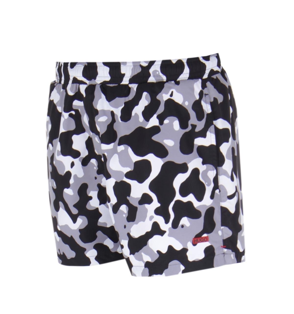 hugo boss camo swim trunks