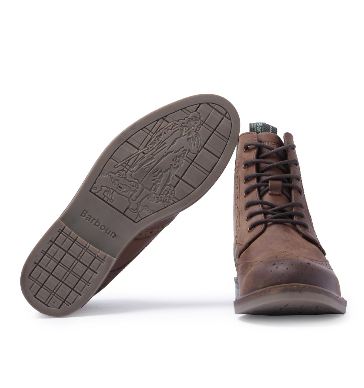 barbour belsay boots dark tan