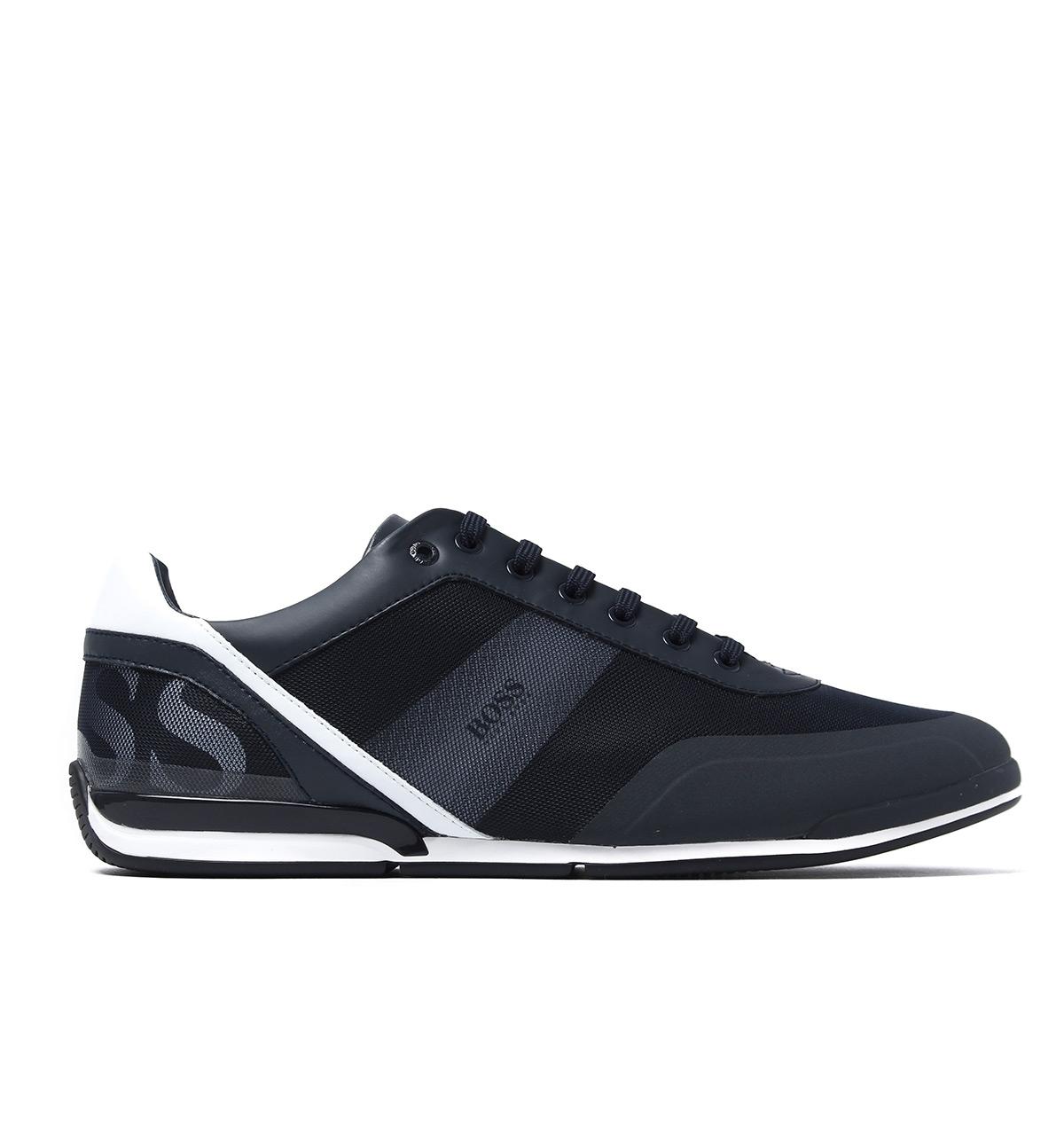 BOSS by HUGO BOSS Synthetic Boss Saturn Lowp Act3 Blue Trainers for Men |  Lyst