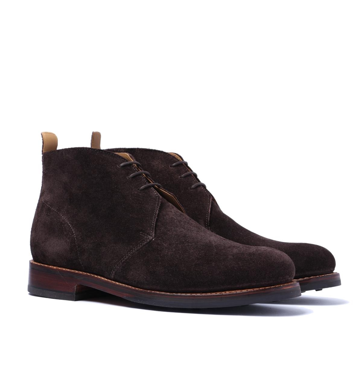 Grenson Wendell Chocolate Suede Chukka Boots in Brown for Men - Lyst