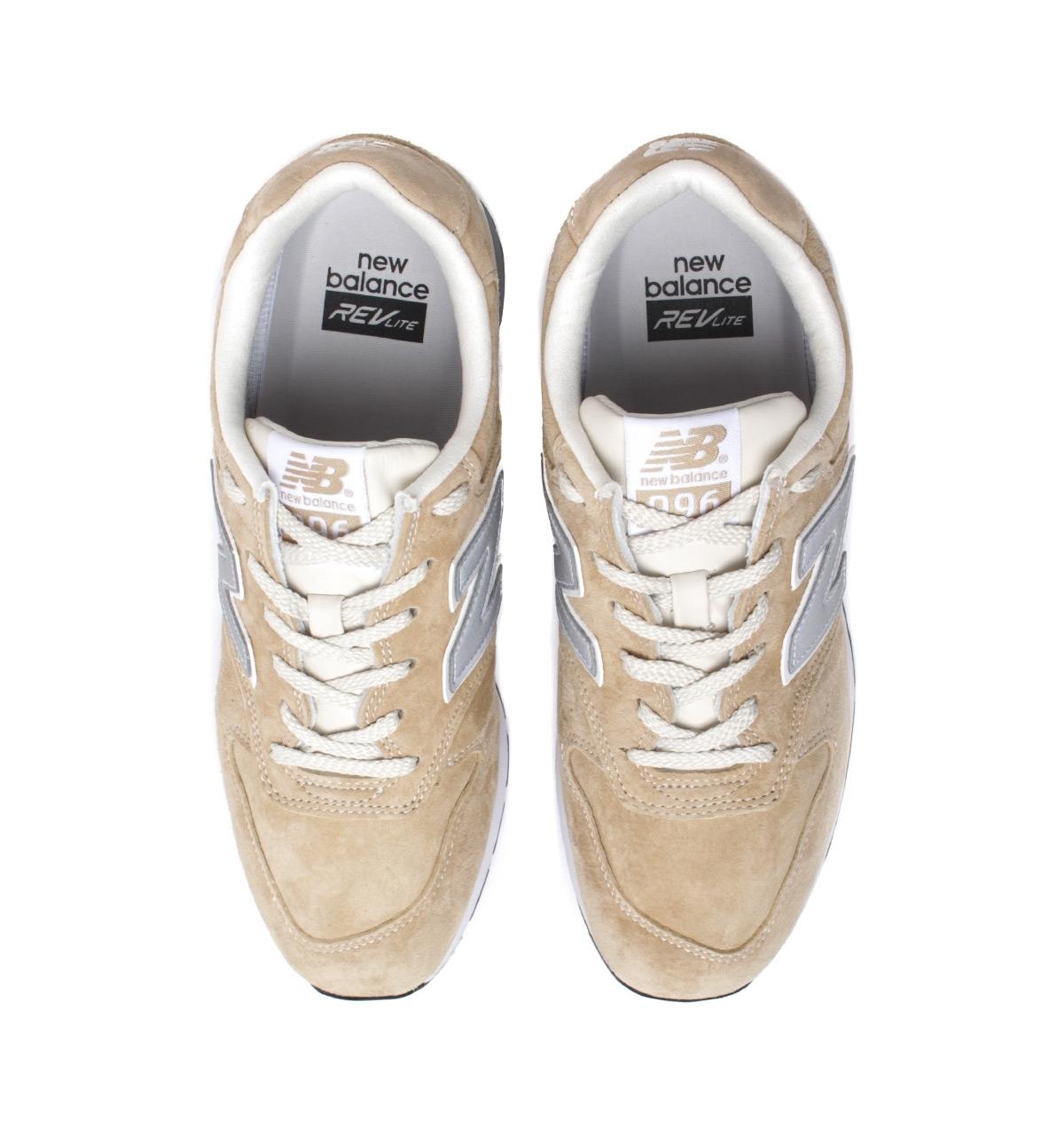 new balance 996 beige silver