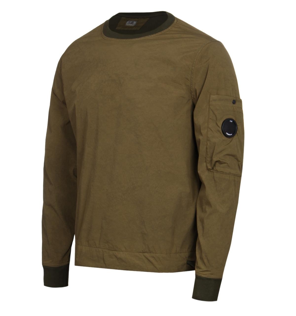 khaki cp company sweatshirt