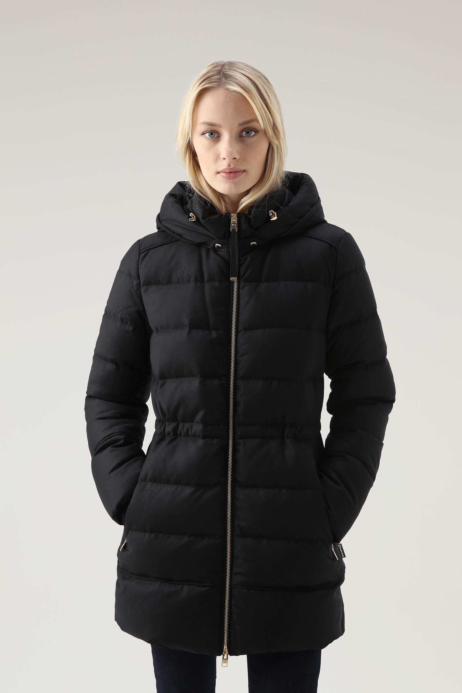 Woolrich Luxury Parka Crafted With A Loro Piana Fabric In Wool And Silk ...