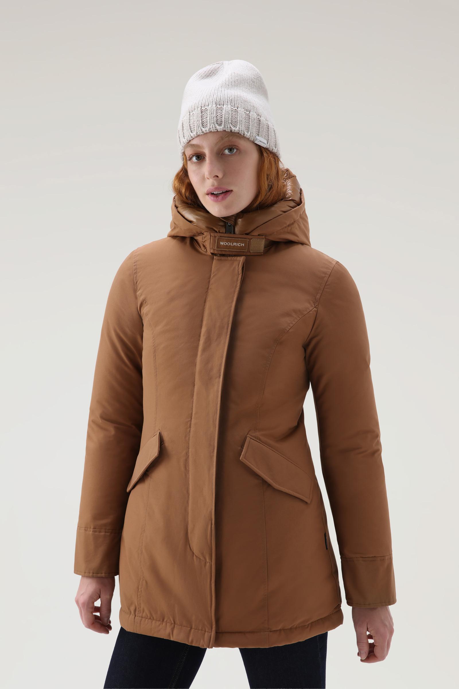 Woolrich Arctic Parka In Ramar Cloth in Brown | Lyst