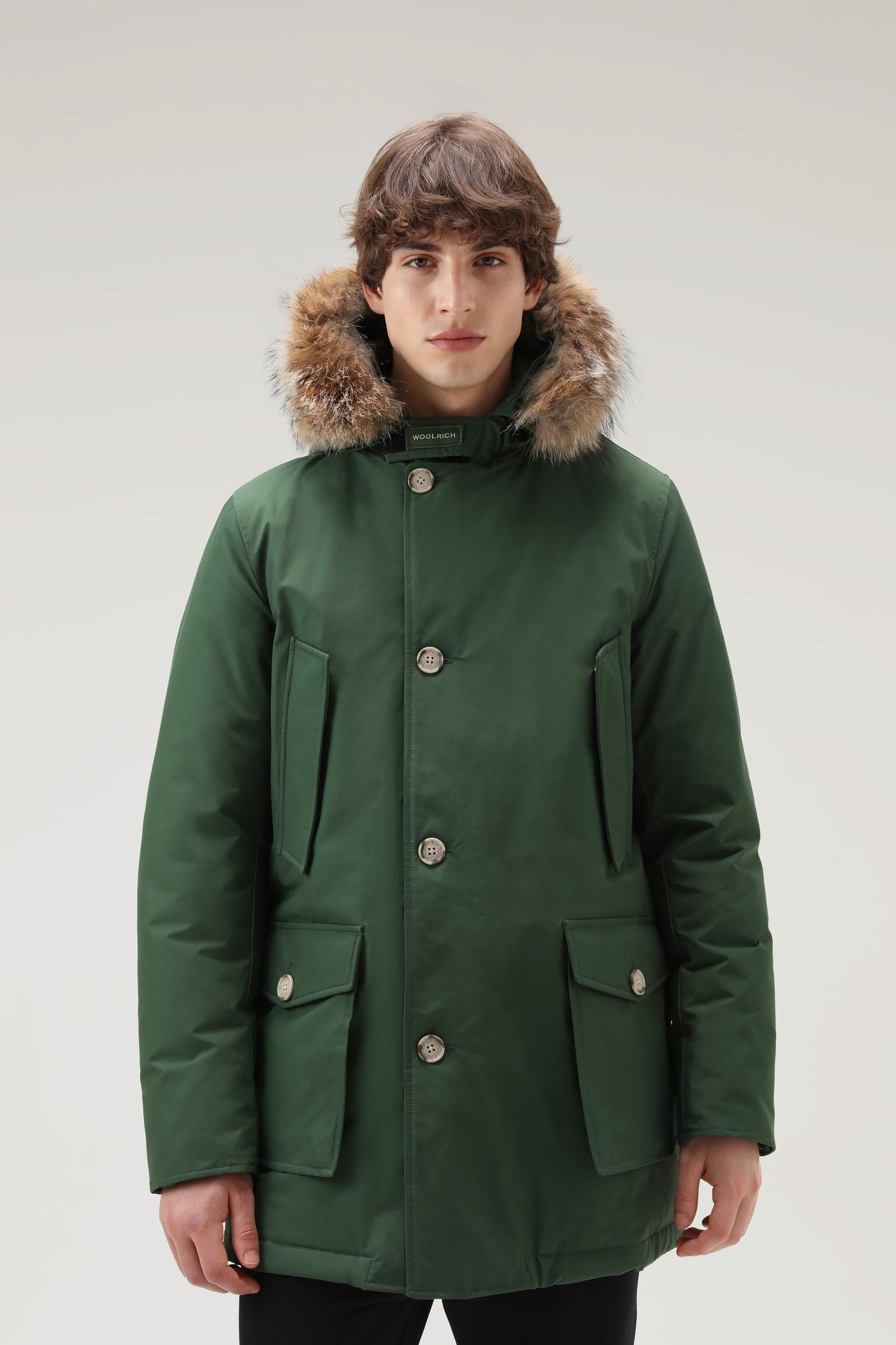 Woolrich Arctic Parka In Ramar With Detachable Fur Trim in Green for ...