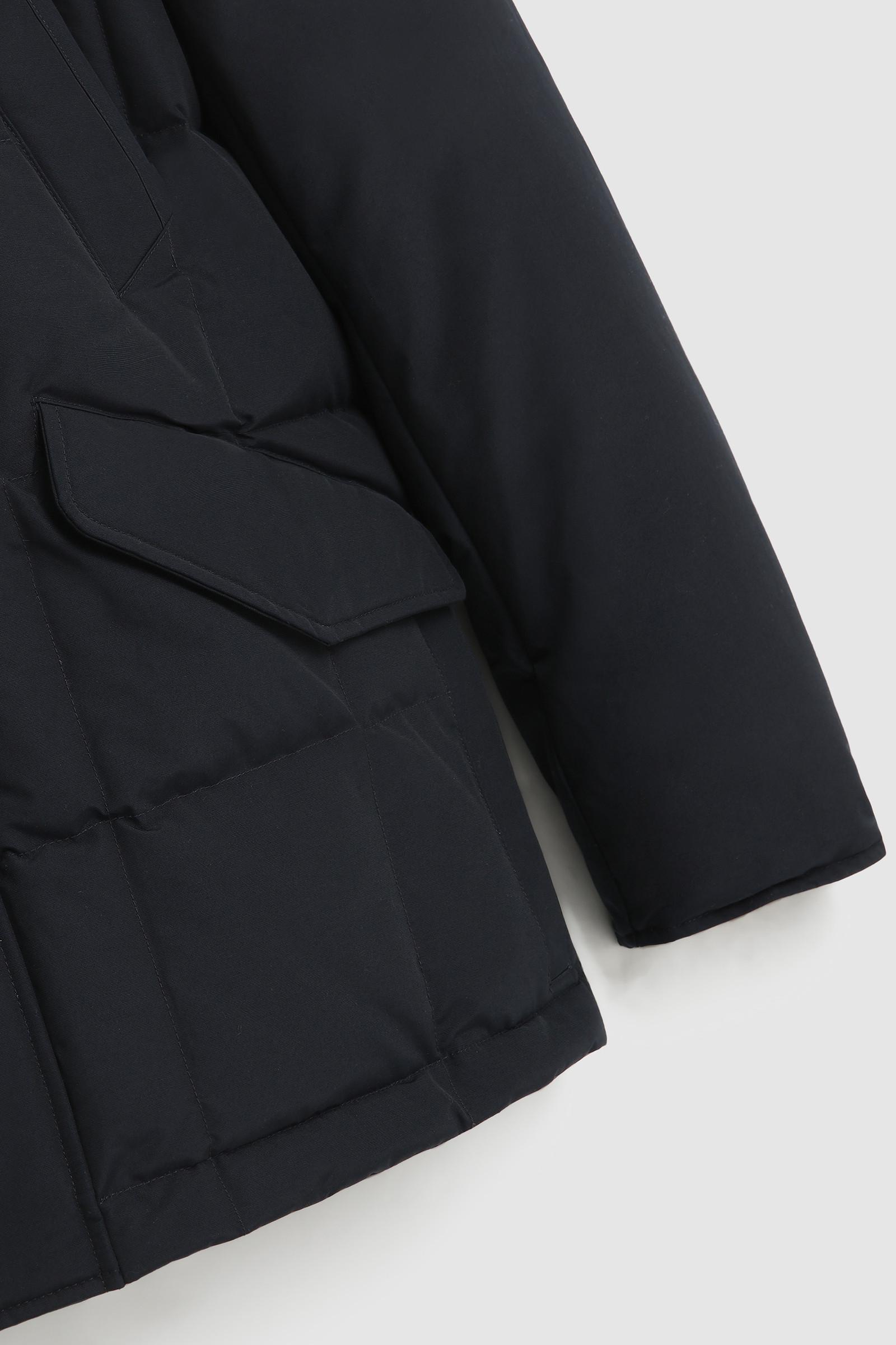 Woolrich Leather Blizzard Field Padded 