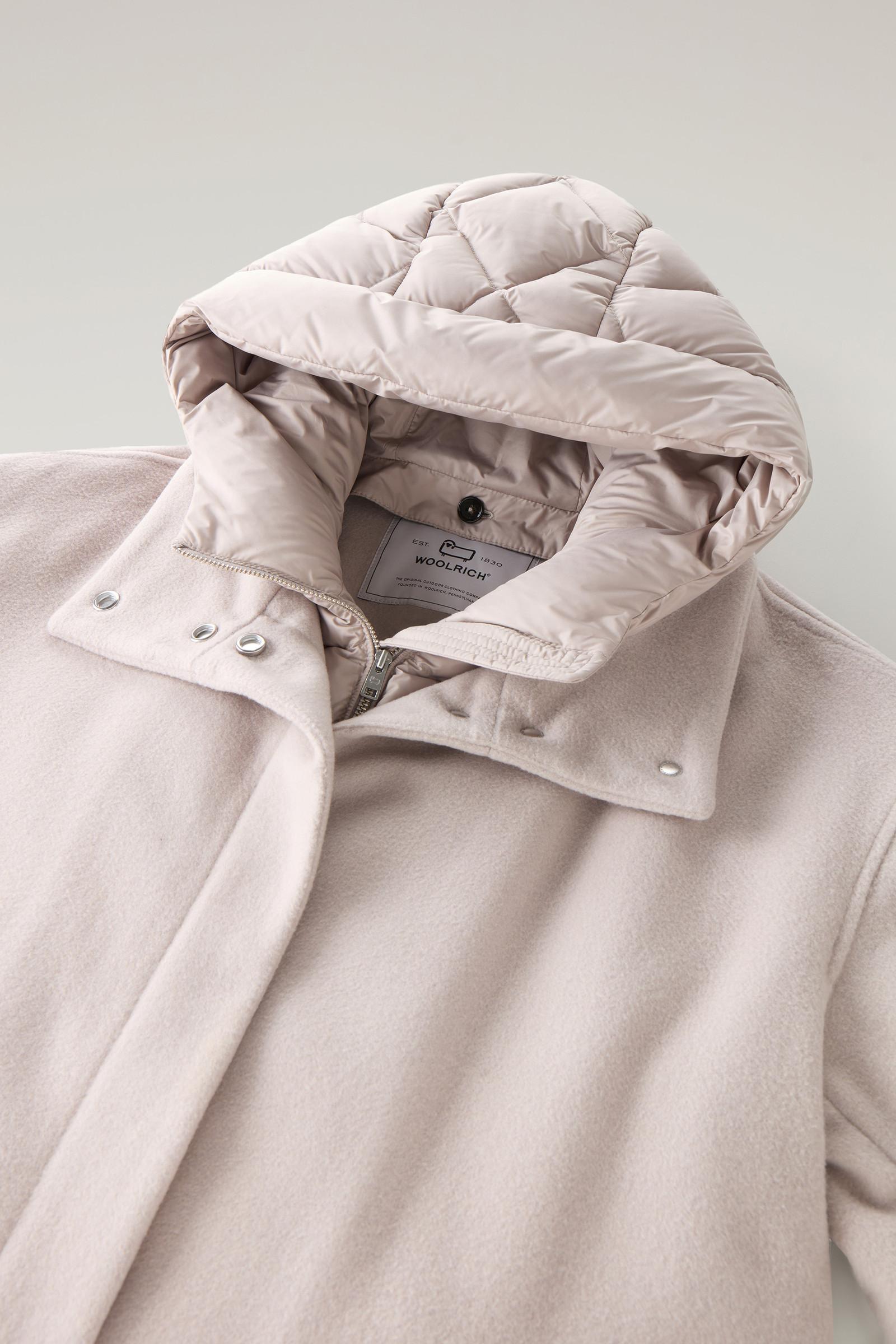 Woolrich 2-in-1 Kuna Parka In Italian Recycled Wool And Woolrich 2-in-1 Kuna Parka In Italian Recycled Wool And