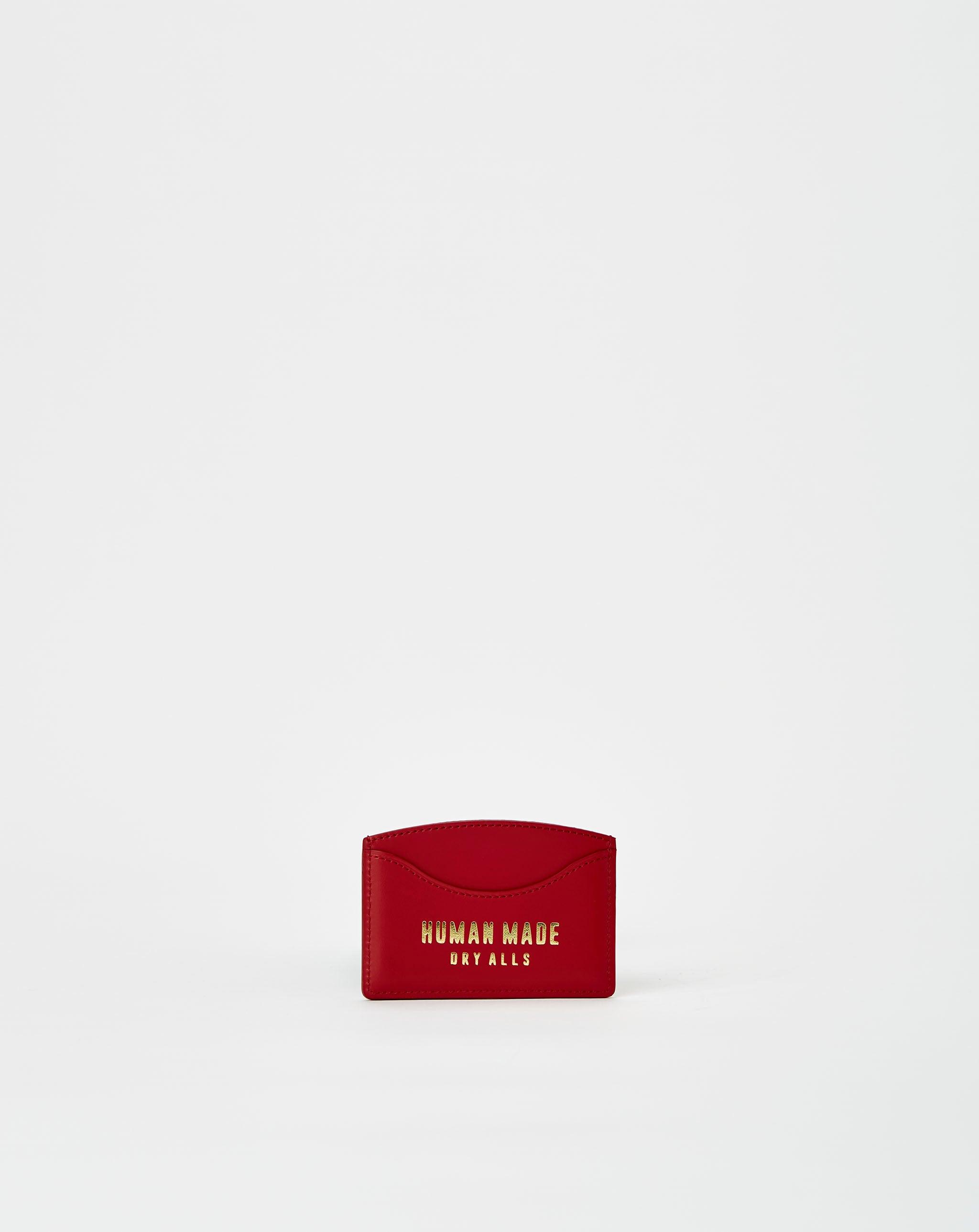 Human Made Leather Card Case in Red for Men | Lyst