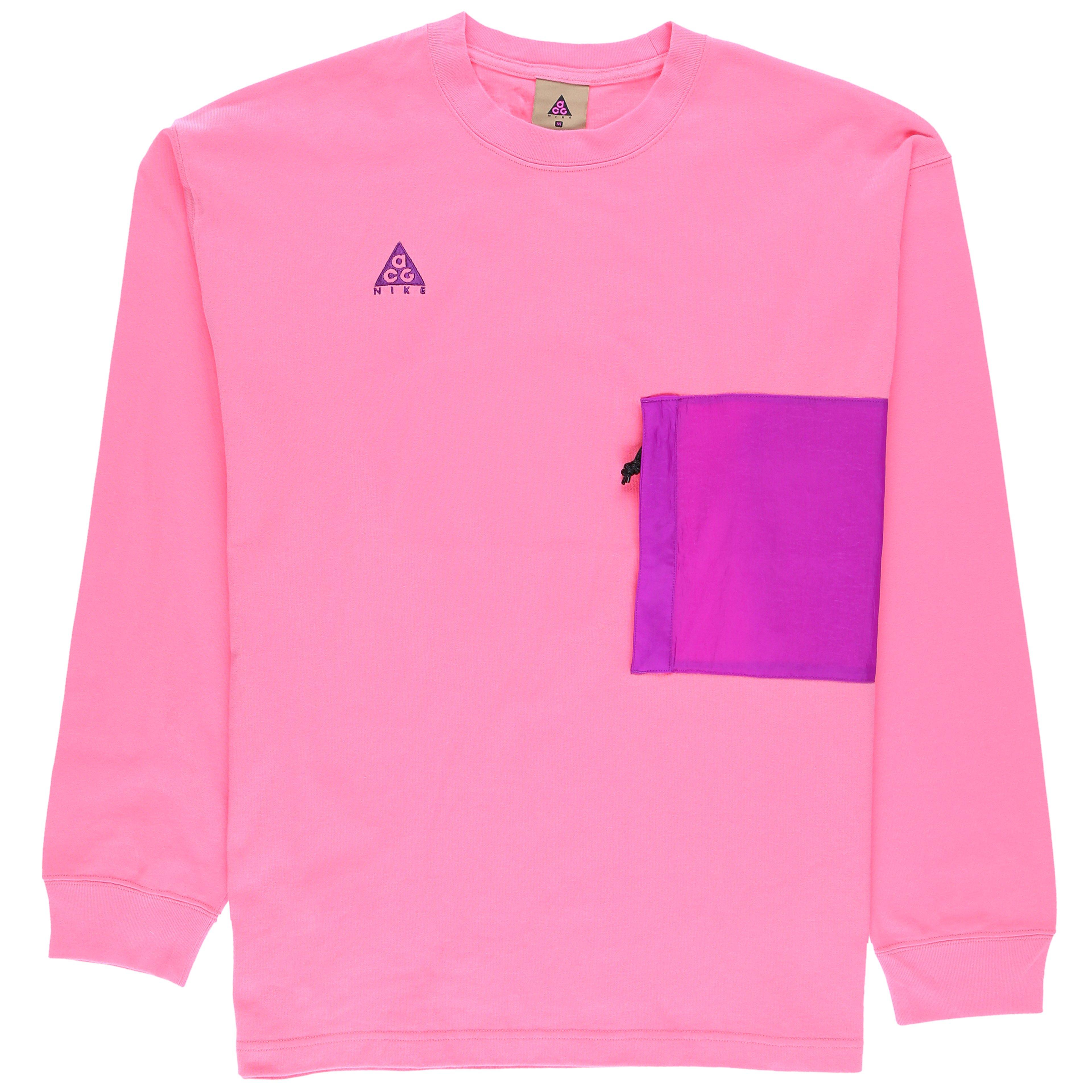nike acg long sleeve pocket tee