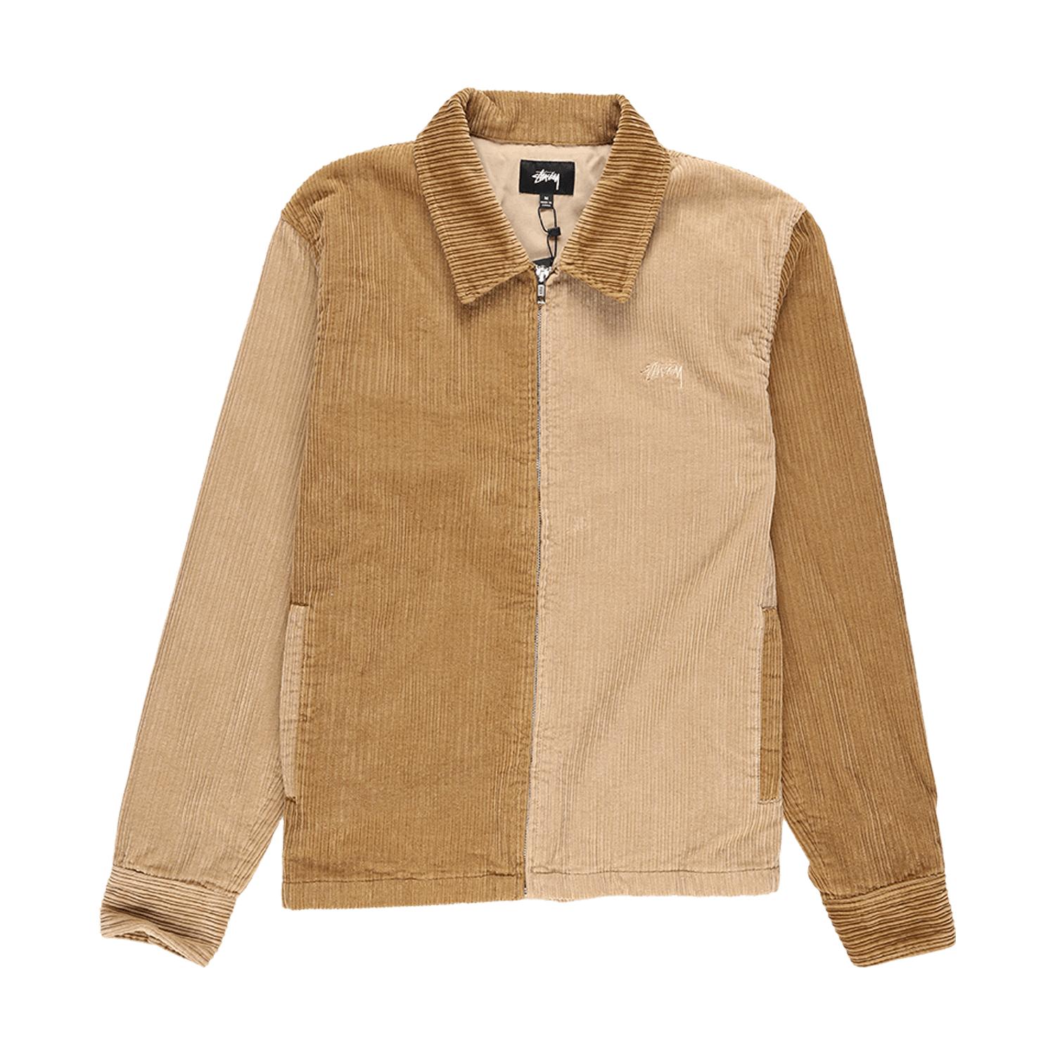 stussy mix up cord jacket