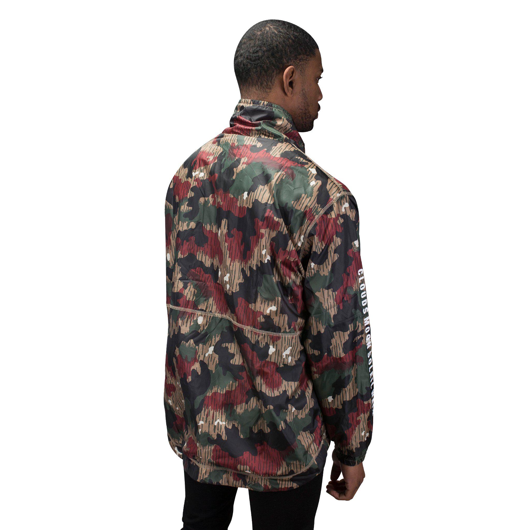 adidas Originals Synthetic Hu Hiking Windbreaker Lyst adidas Originals Synthetic Hu Hiking Camouflage Sweatshirt