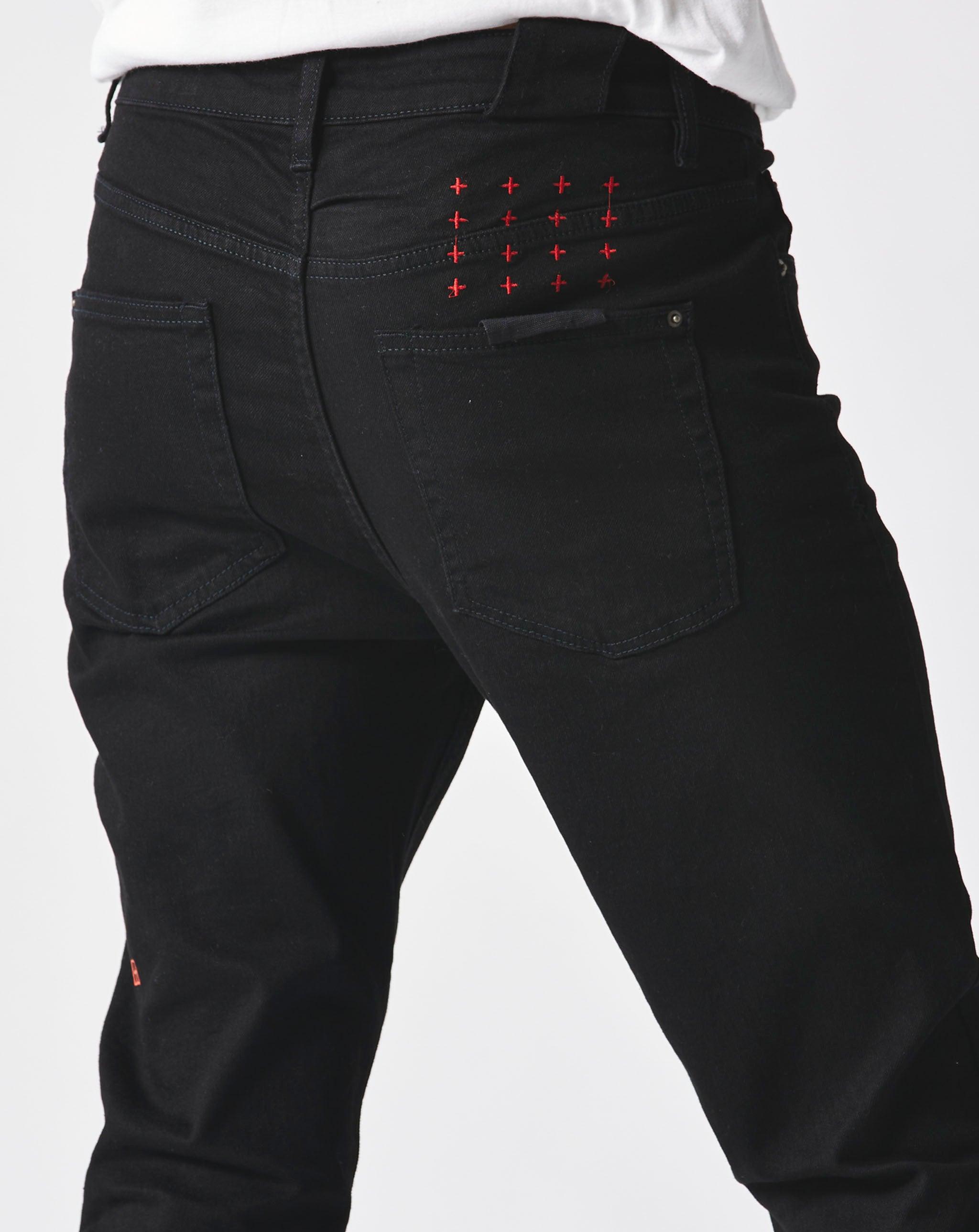 Ksubi Chitch Laid Denim in Black for 