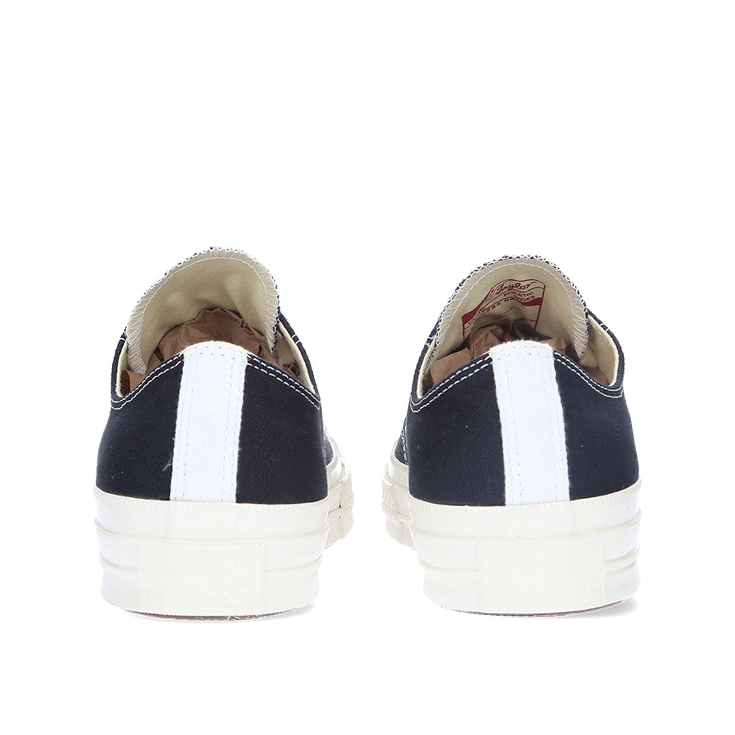 Converse Canvas Comme Des Garcons Play X Chuck Taylor All Star 1970s Ox In Black For Men Lyst