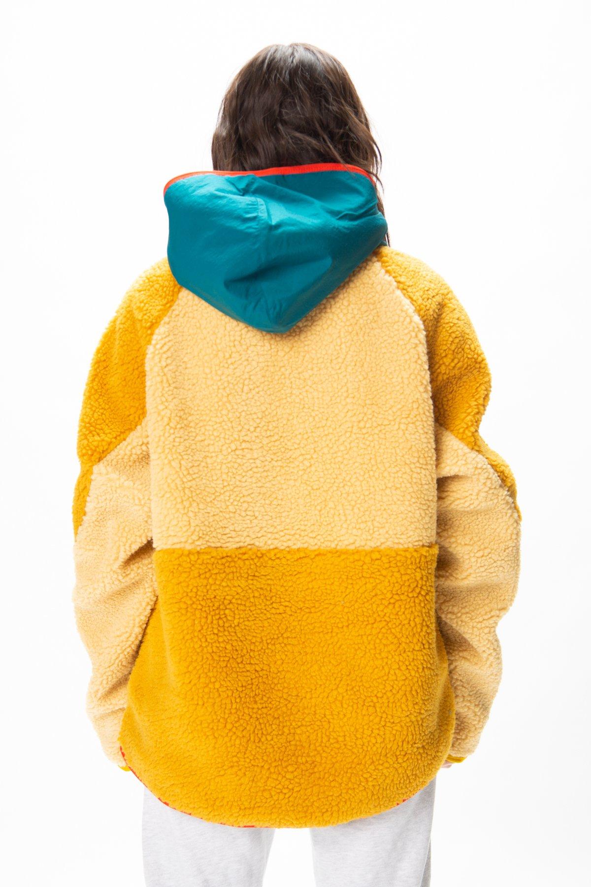 nike heritage essentials half zip sherpa jacket