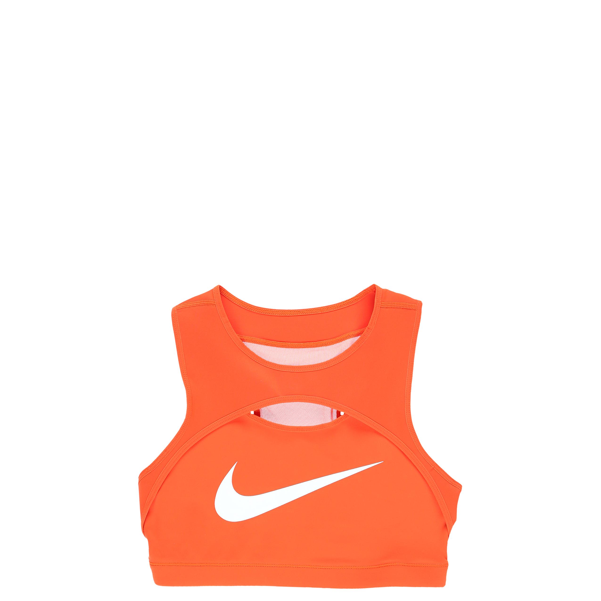 nike orange bra