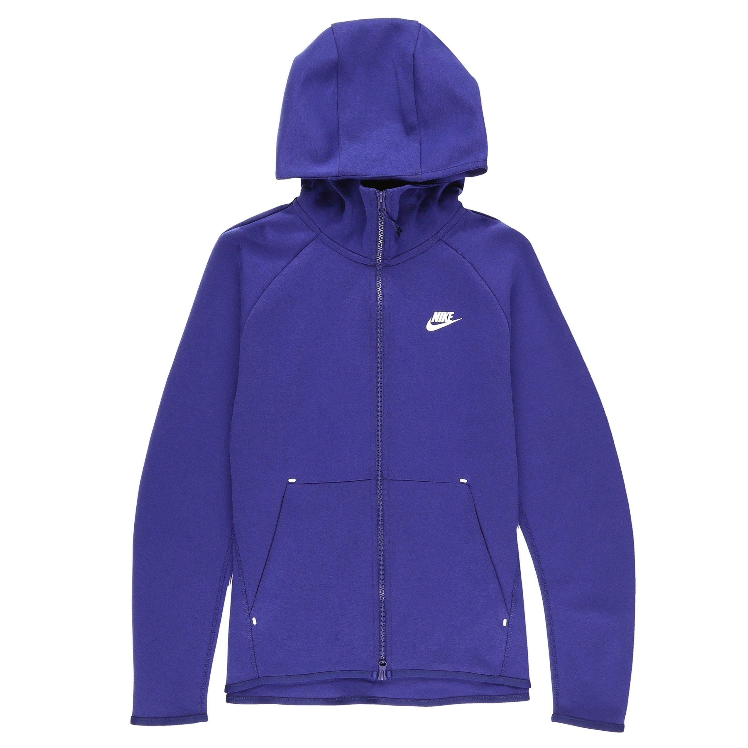 Nike Tech Fleece Zip-up Hoodie in Purple for Men - Lyst