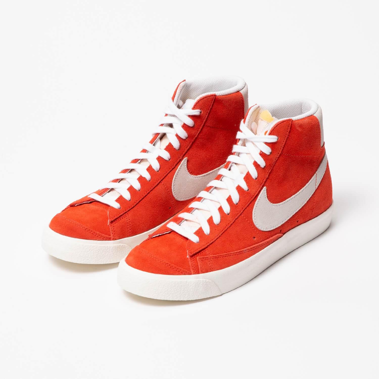 Nike Blazer Mid '77 Suede in Red for Men - Lyst