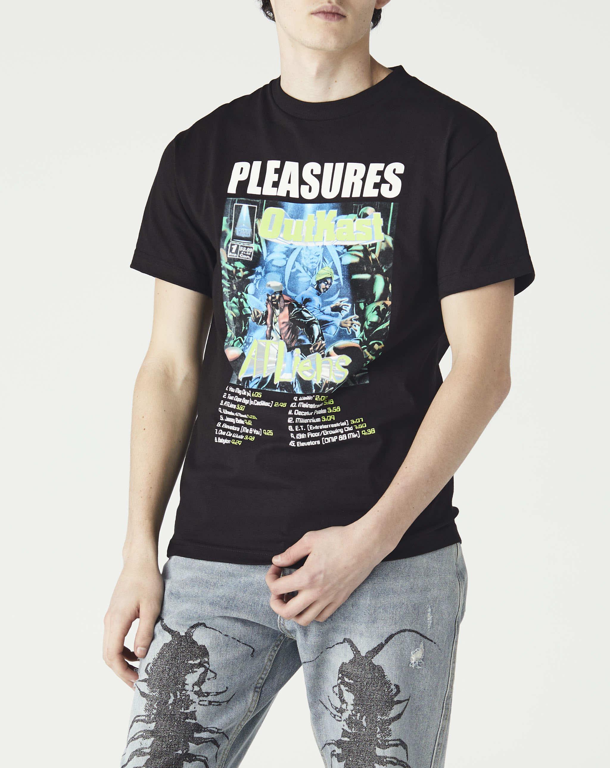 Pleasures Cotton Atliens T-shirt in 