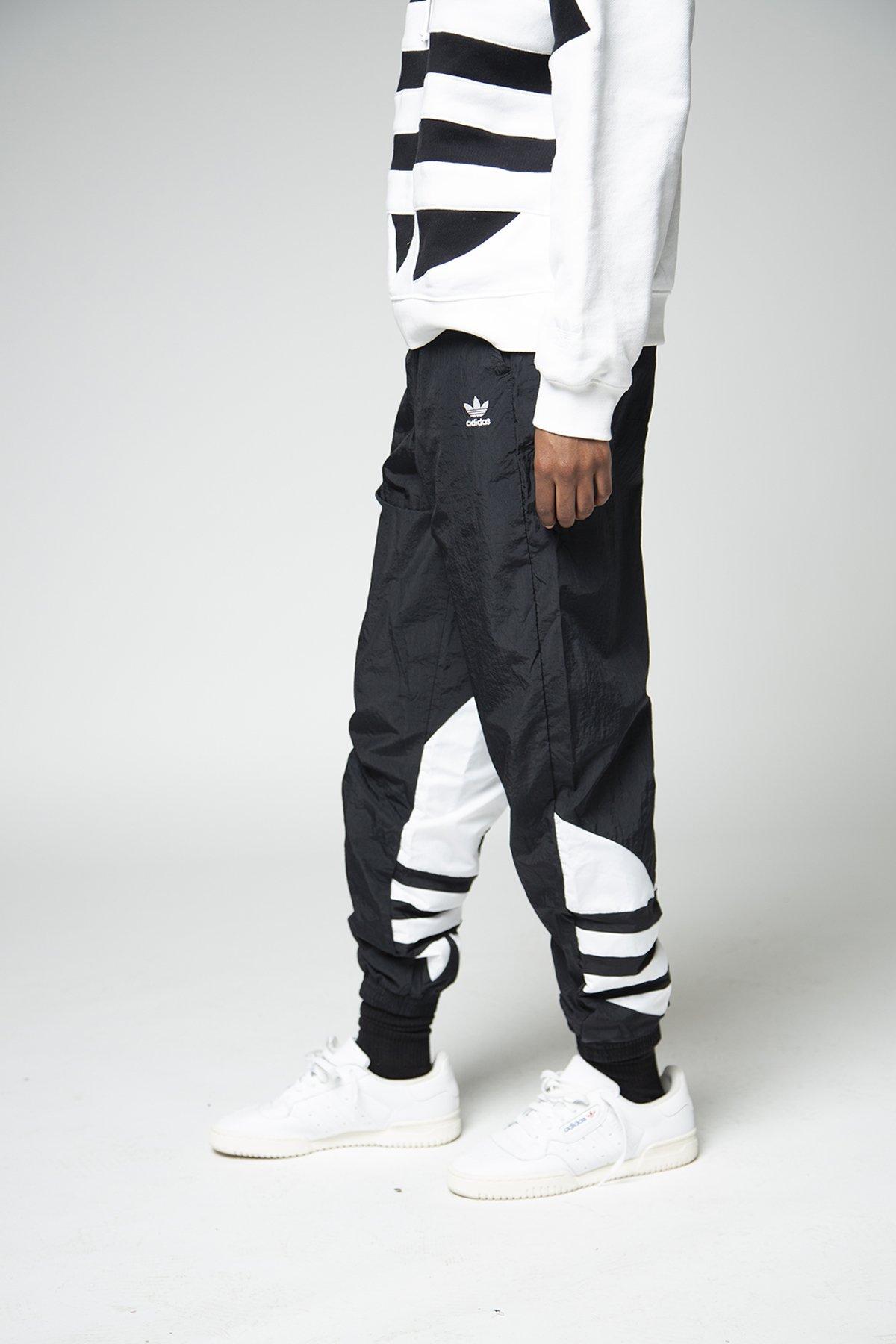adidas Women's Large Logo Track Pant in Black | White (Black) - Lyst