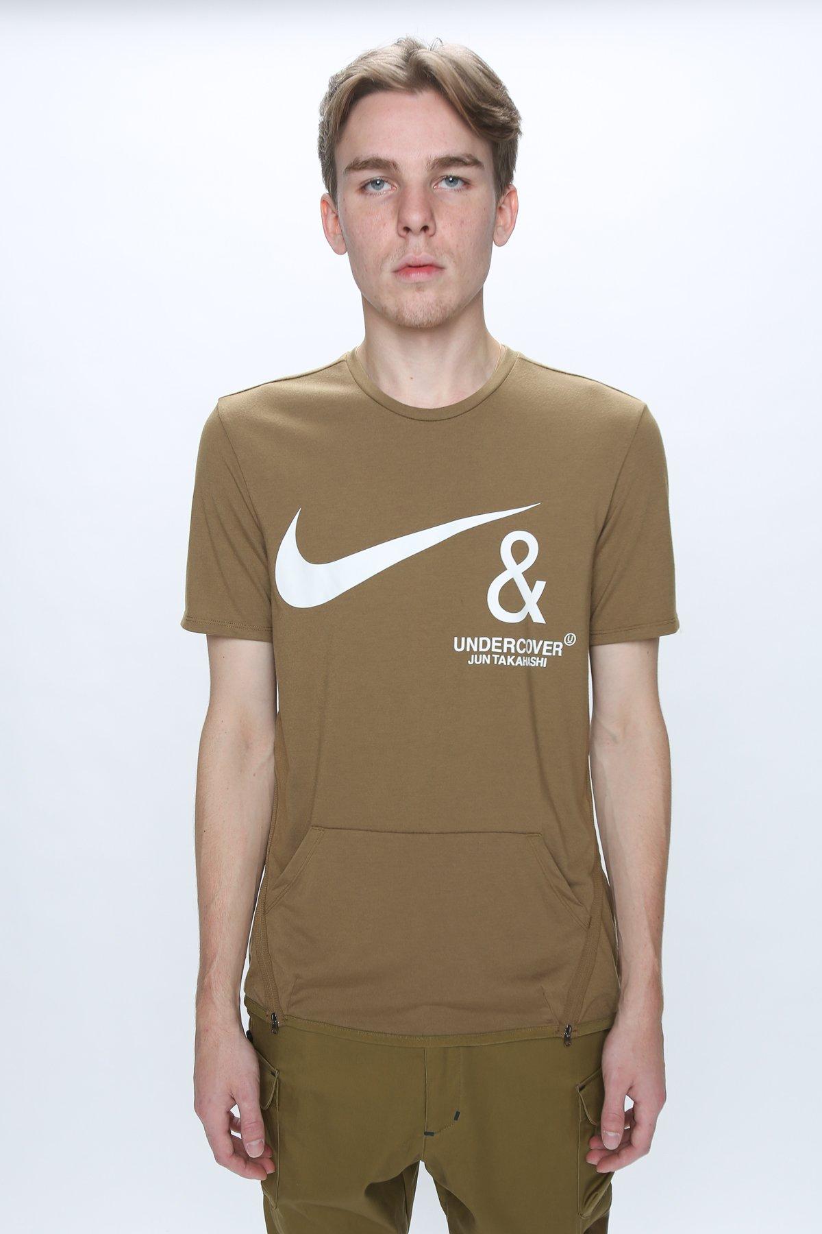 Nike Synthetic Undercover X Pocket T-shirt in Brown for Men | Lyst