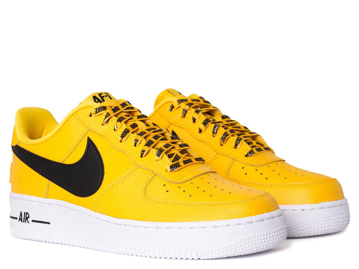 nike air force 1 low nba yellow